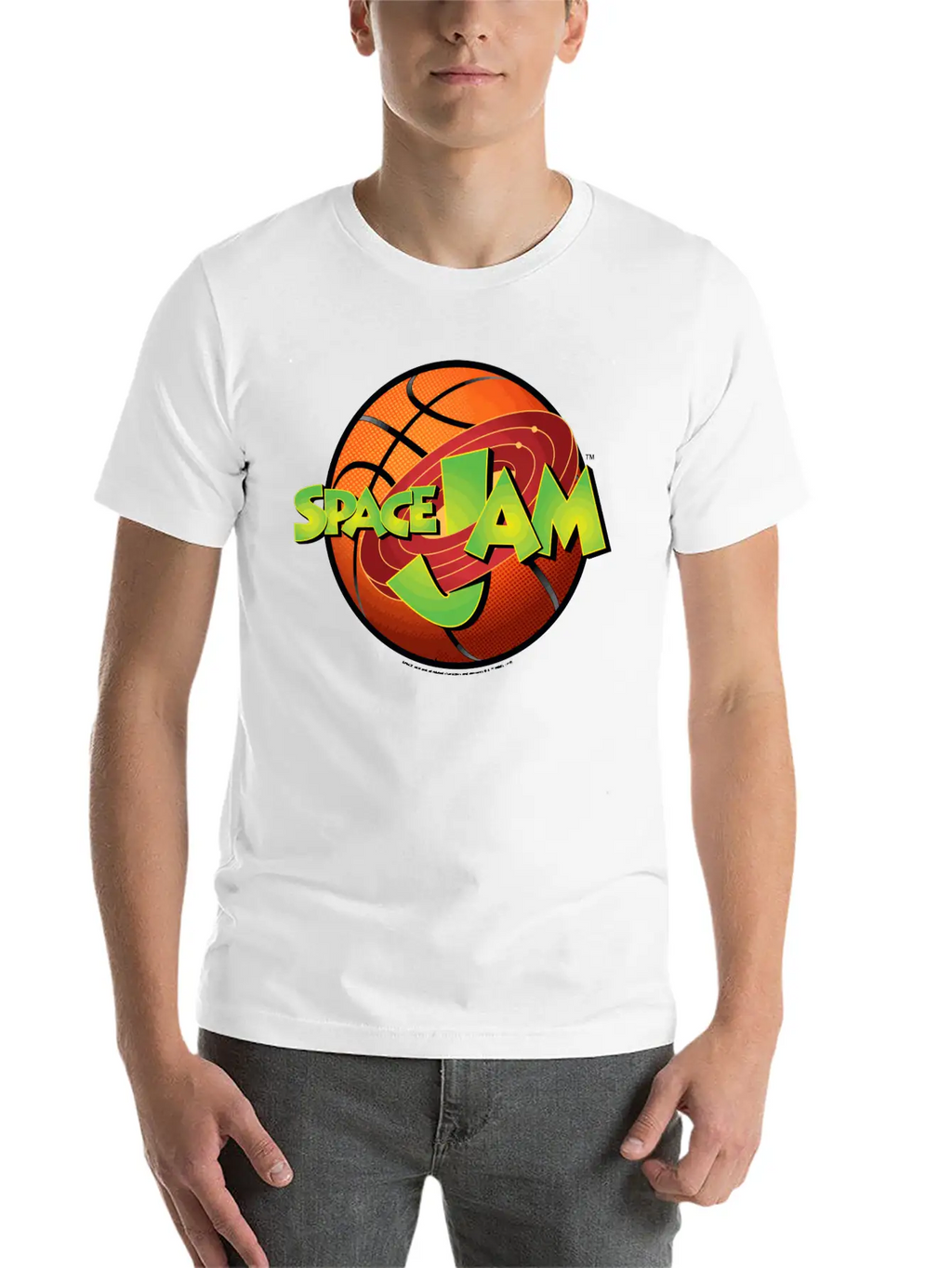 Space Jam Basketball Logo Timeless Short Sleeve Tee – Comfy And Minimalist Design