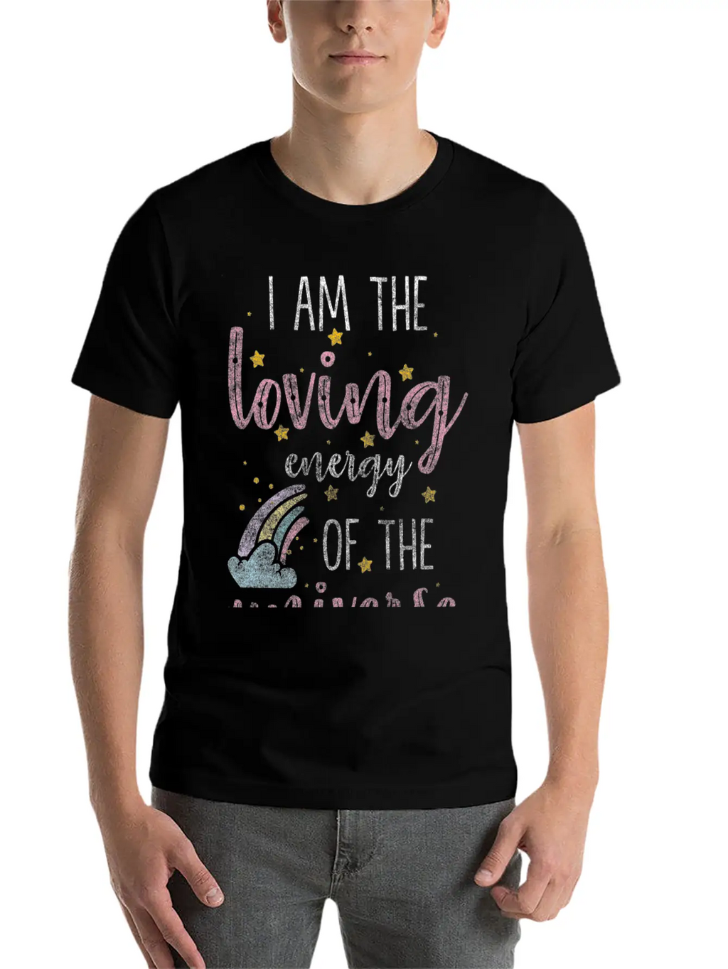 Space Moon Galaxy Stylish Everyday T-Shirt – Unisex Basic Cotton Tee