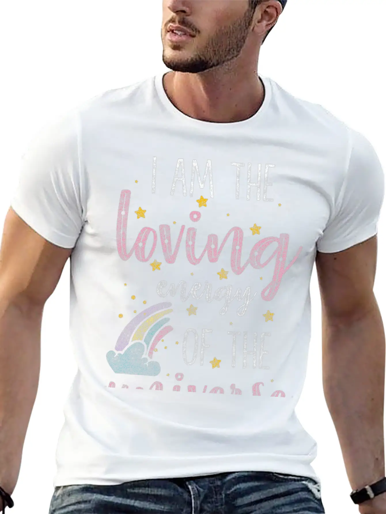 Space Moon Galaxy Stylish Everyday T-Shirt – Unisex Basic Cotton Tee