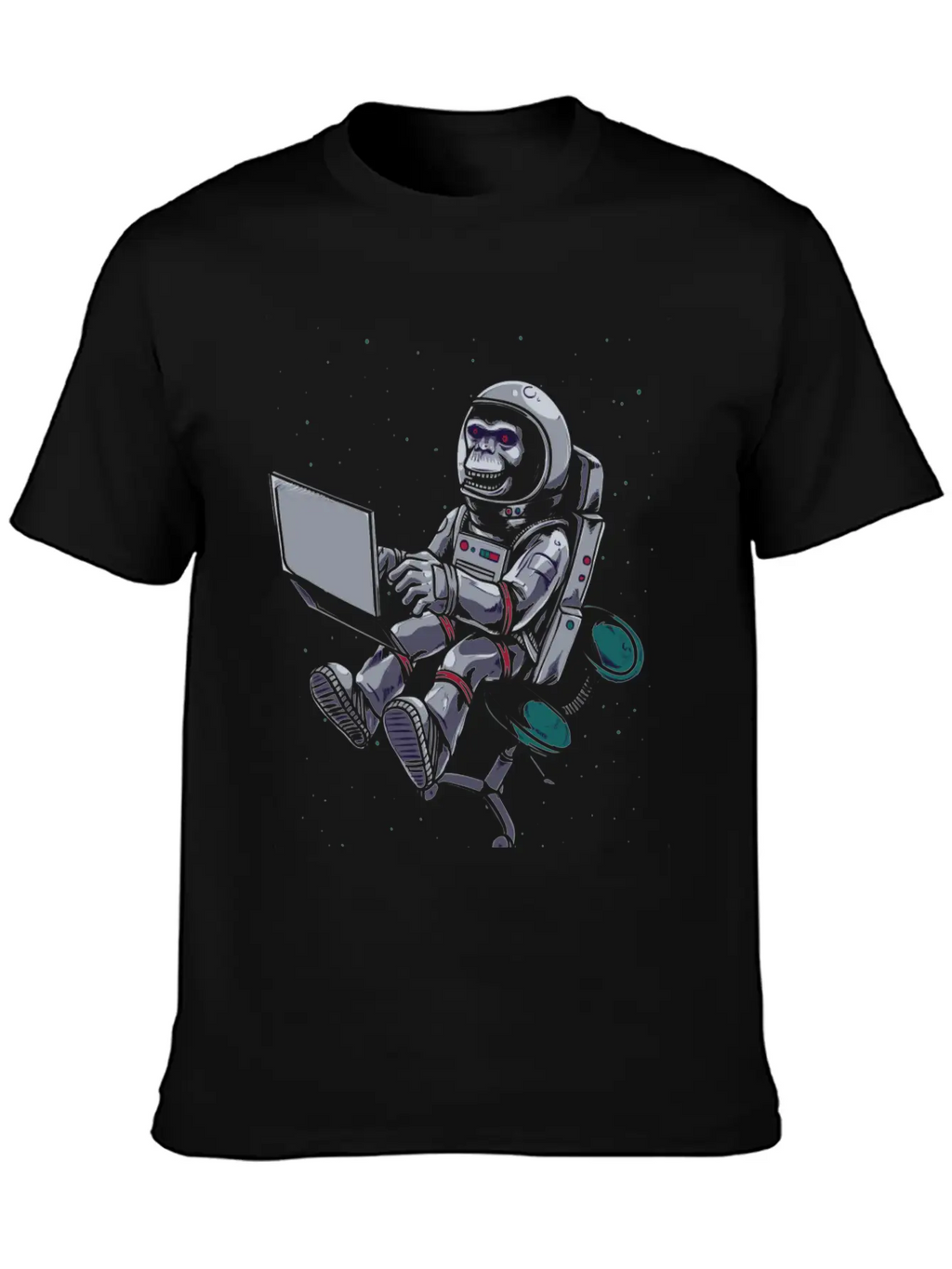 Space Scientist Relaxed Everyday Tee – Lightweight And Durable Cotton