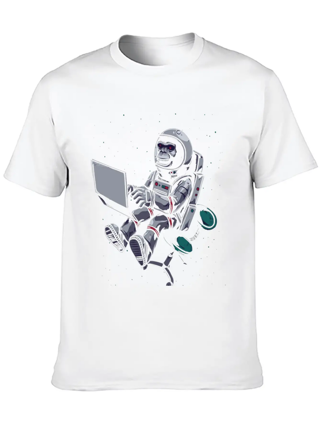 Space Scientist Relaxed Everyday Tee – Lightweight And Durable Cotton