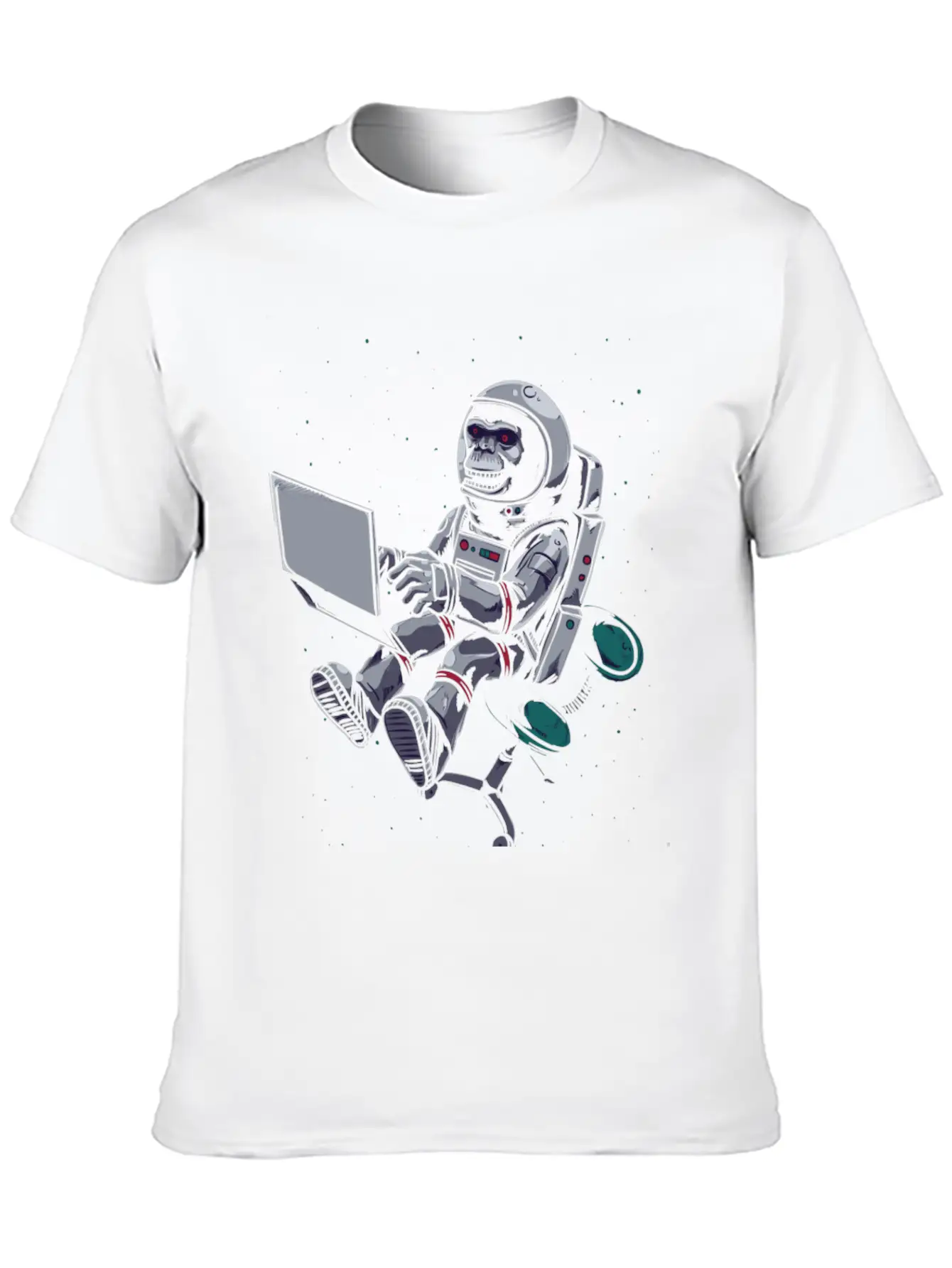Space Scientist Relaxed Everyday Tee – Lightweight And Durable Cotton