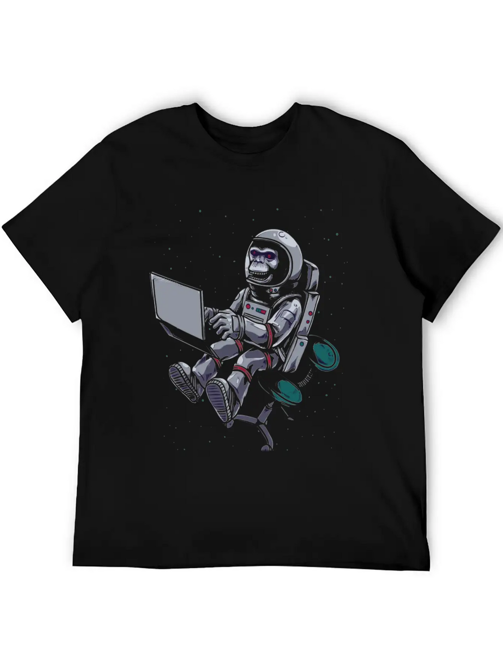 Space Scientist Relaxed Everyday Tee – Lightweight And Durable Cotton