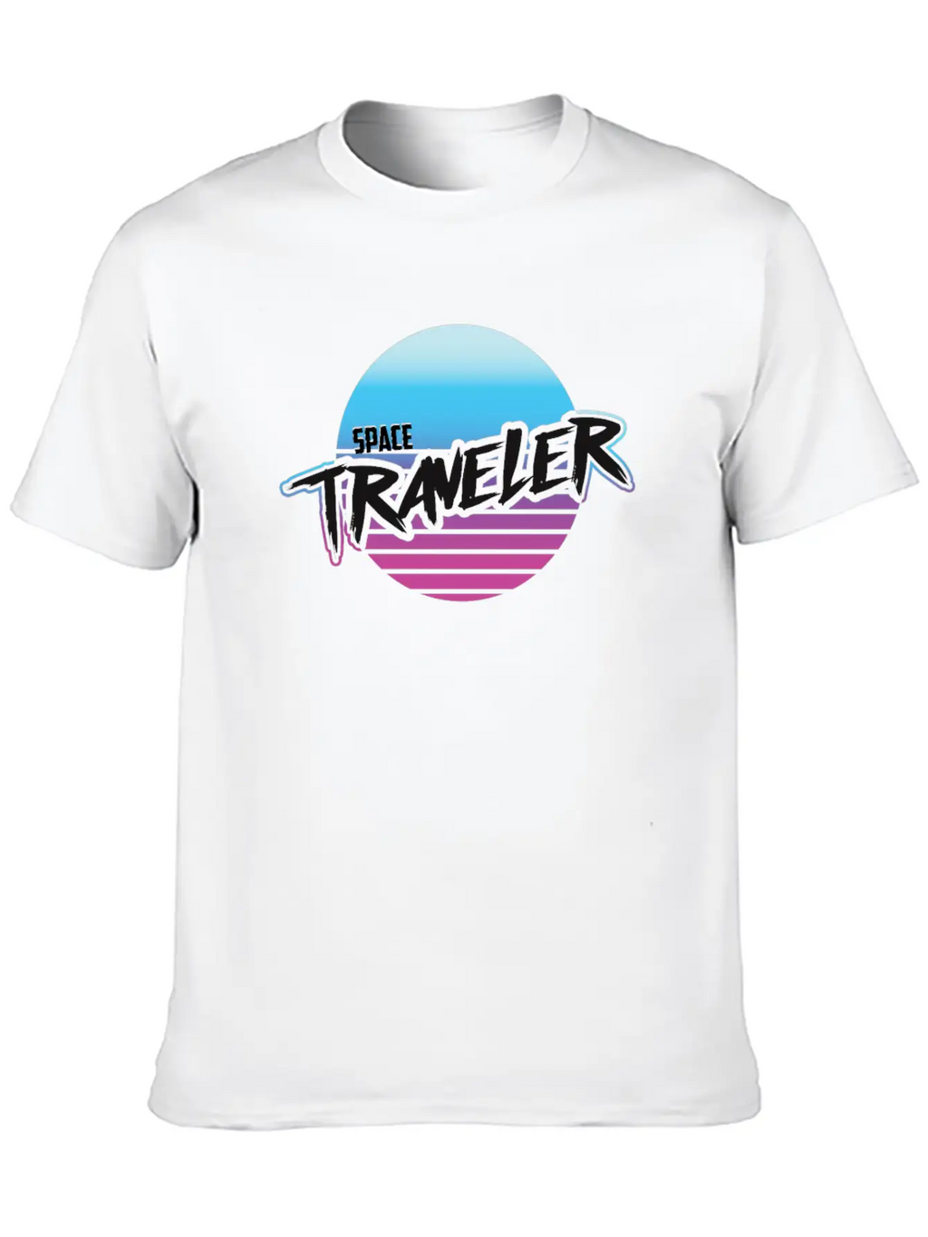 Space Traveller Classic Cotton Tee – Unisex Comfort For Any Season
