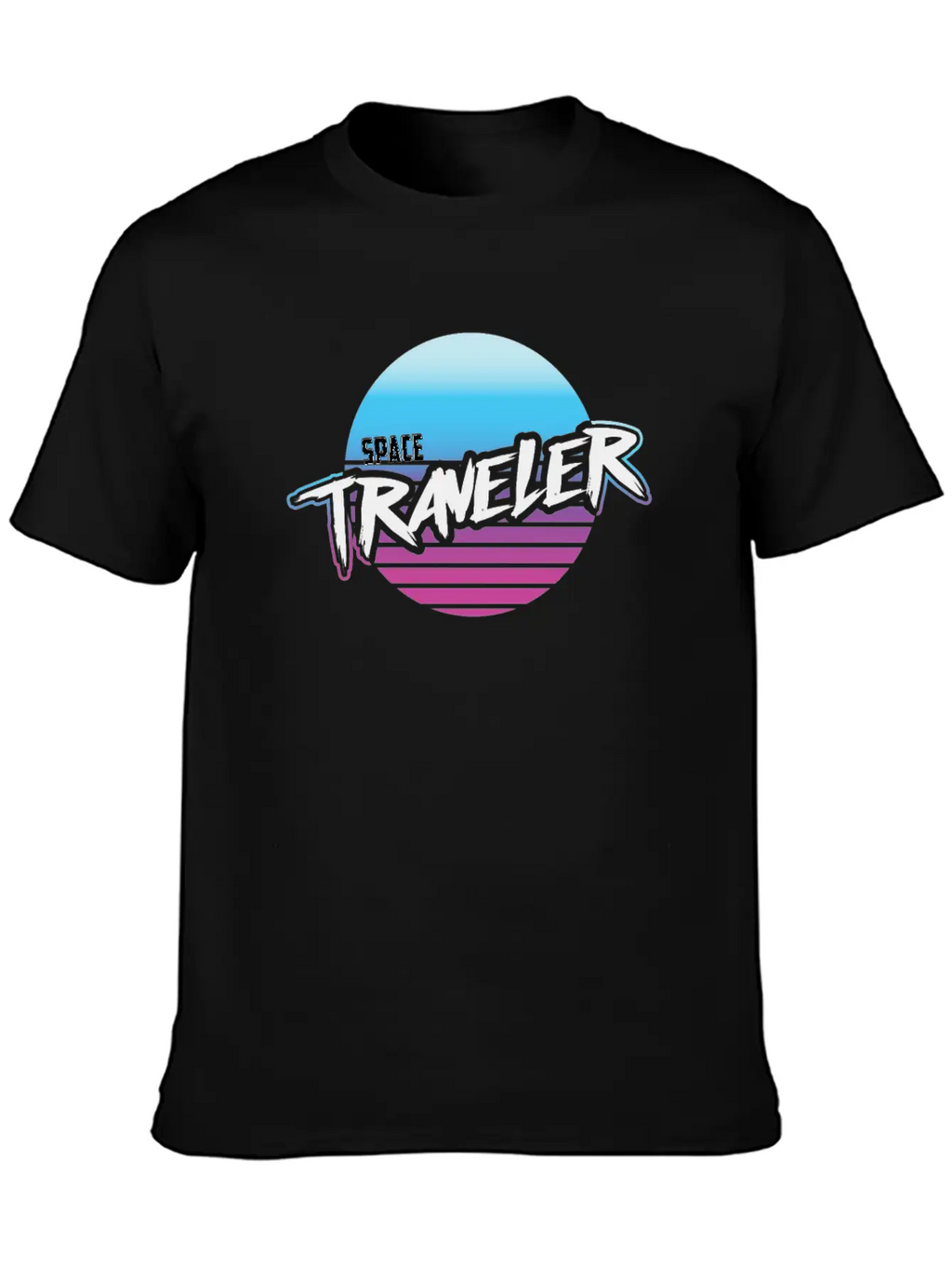 Space Traveller Classic Cotton Tee – Unisex Comfort For Any Season