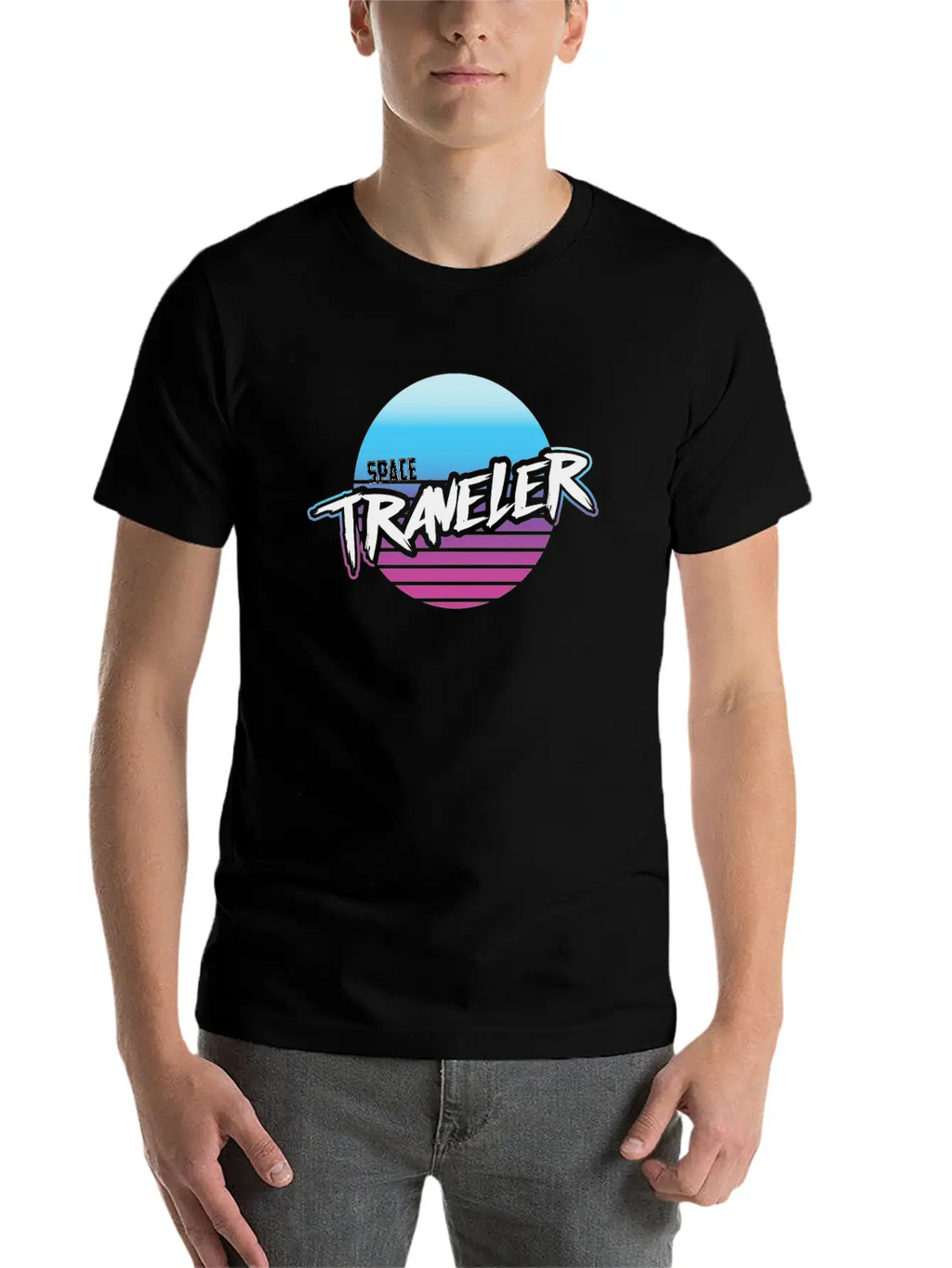 Space Traveller Classic Cotton Tee – Unisex Comfort For Any Season