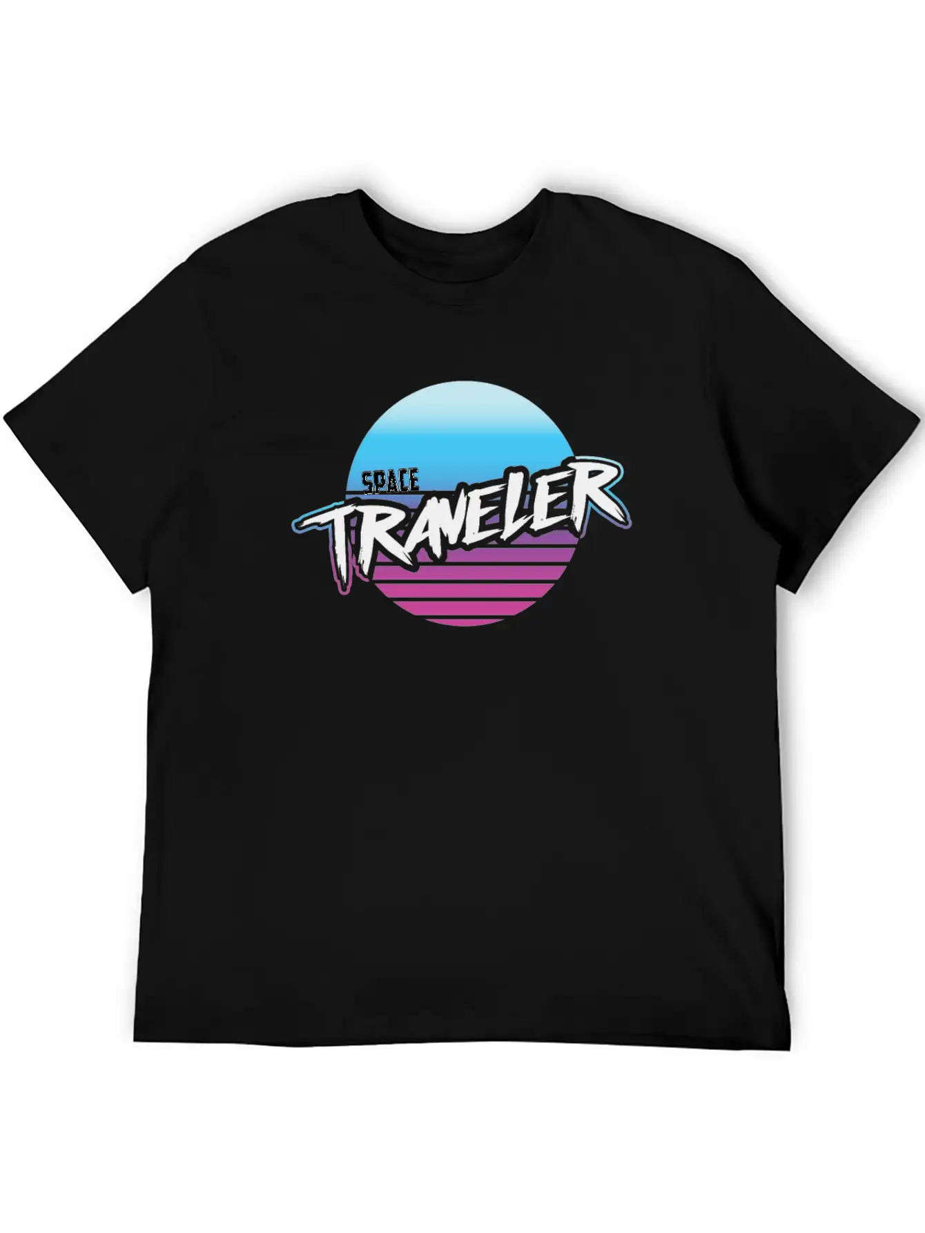 Space Traveller Classic Cotton Tee – Unisex Comfort For Any Season