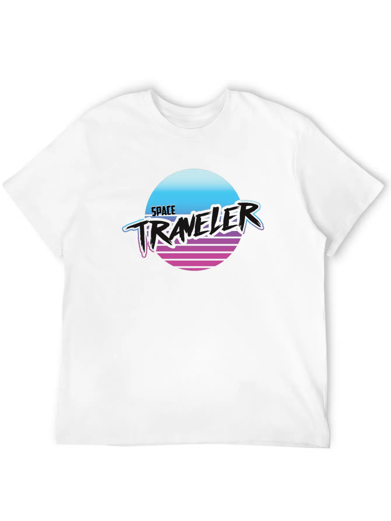 Space Traveller Classic Cotton Tee – Unisex Comfort For Any Season