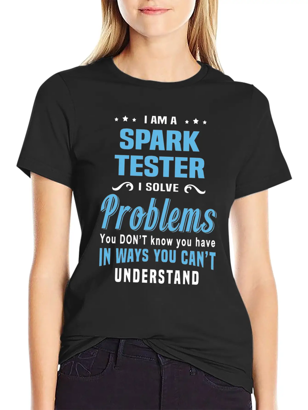 Spark Tester Basic Graphic T-Shirt – Daily Comfort In Soft Cotton