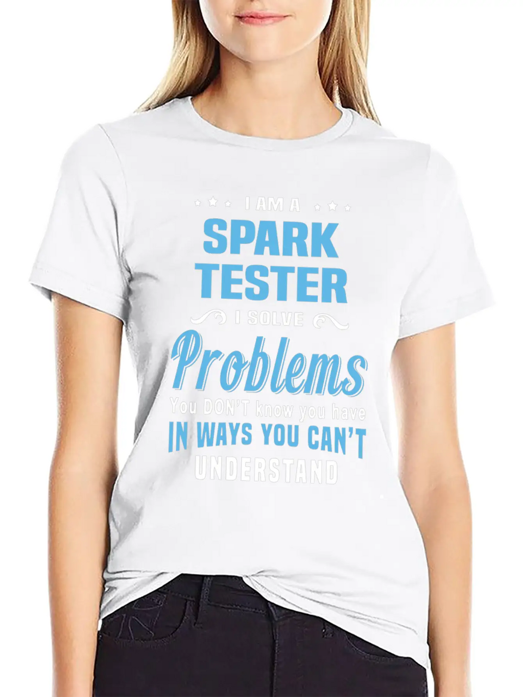 Spark Tester Basic Graphic T-Shirt – Daily Comfort In Soft Cotton