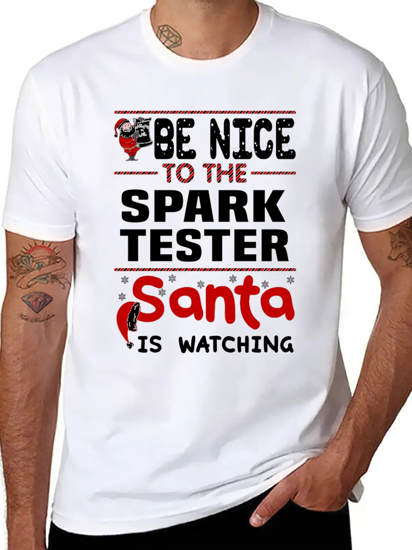 Spark Tester Essential Cotton Tee For Daily Outfits – Unisex Style