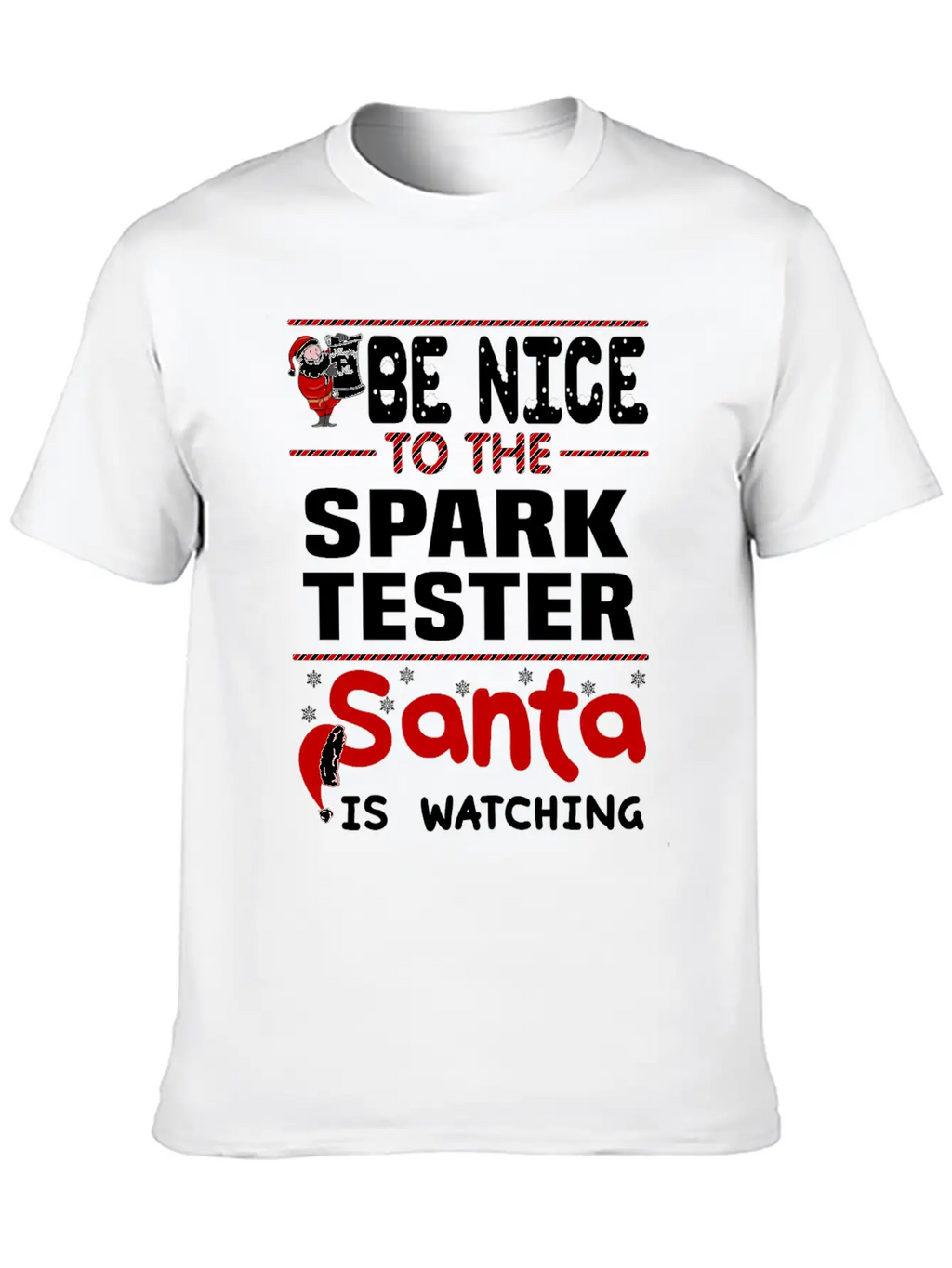 Spark Tester Essential Cotton Tee For Daily Outfits – Unisex Style