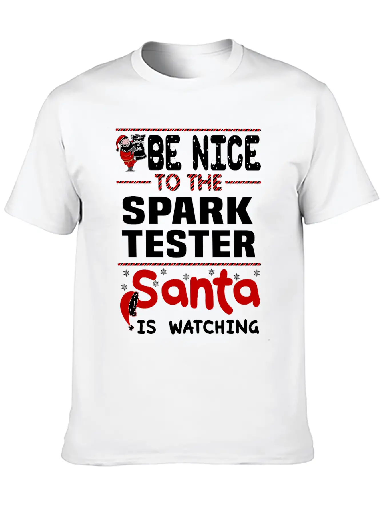Spark Tester Essential Cotton Tee For Daily Outfits – Unisex Style