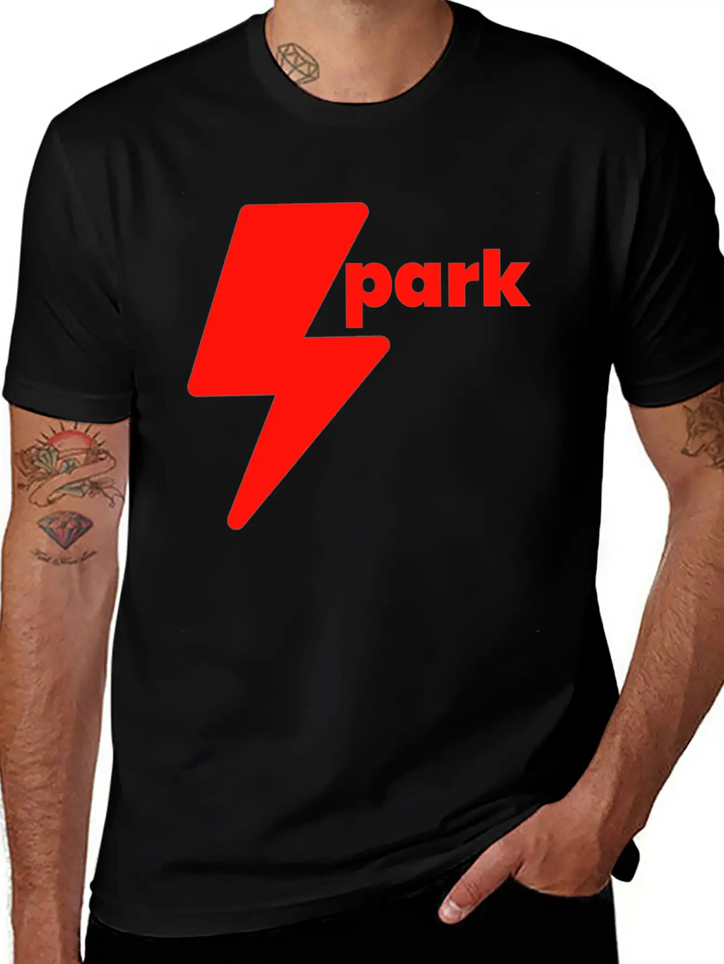 Spark Unisex Casual T-Shirt – Clean Design For Daily Comfort