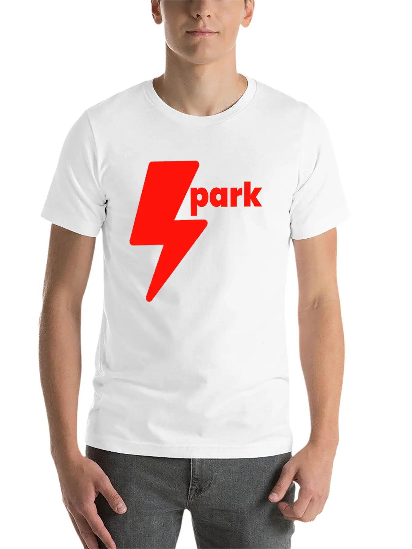 Spark Unisex Casual T-Shirt – Clean Design For Daily Comfort