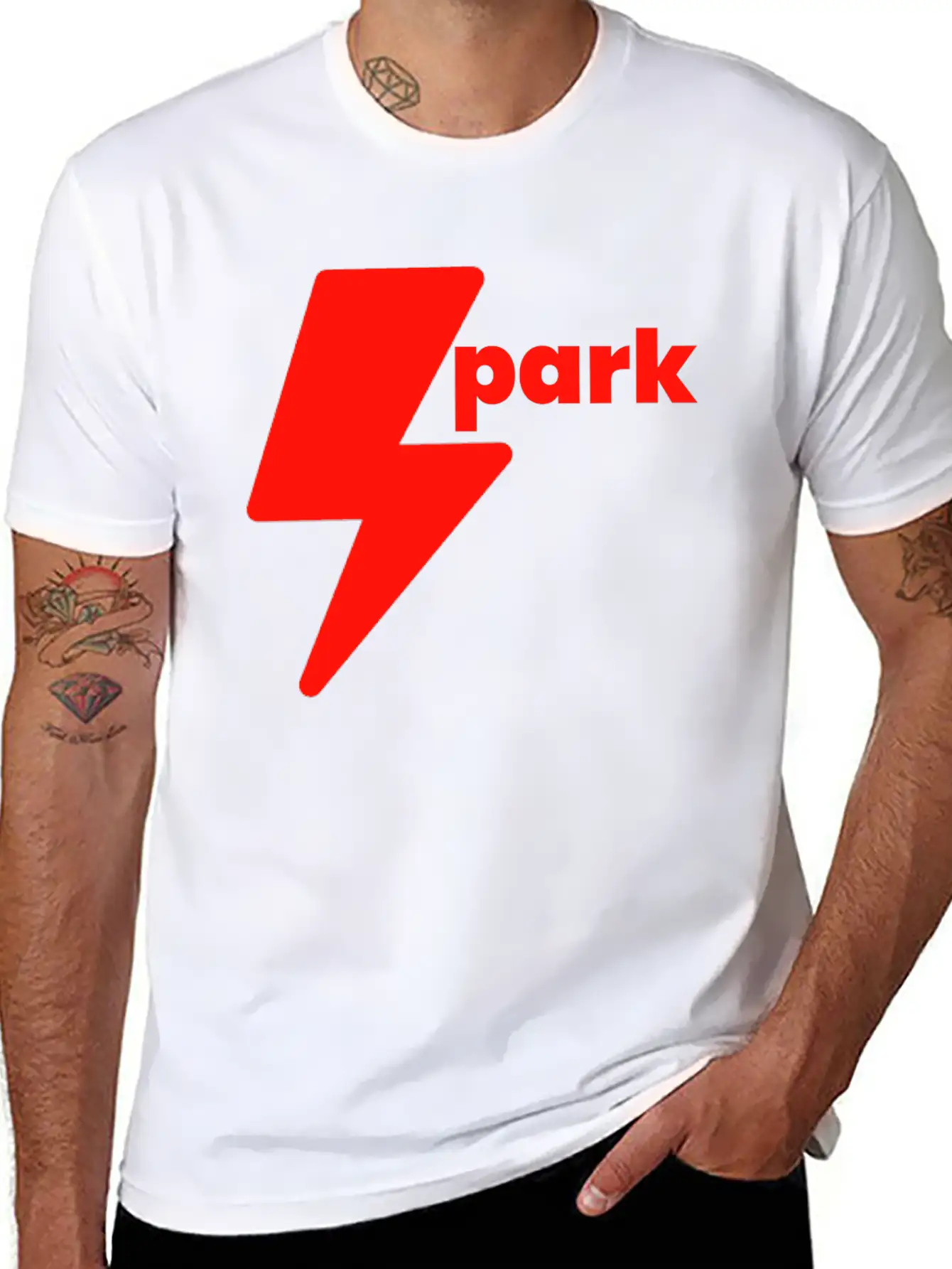 Spark Unisex Casual T-Shirt – Clean Design For Daily Comfort