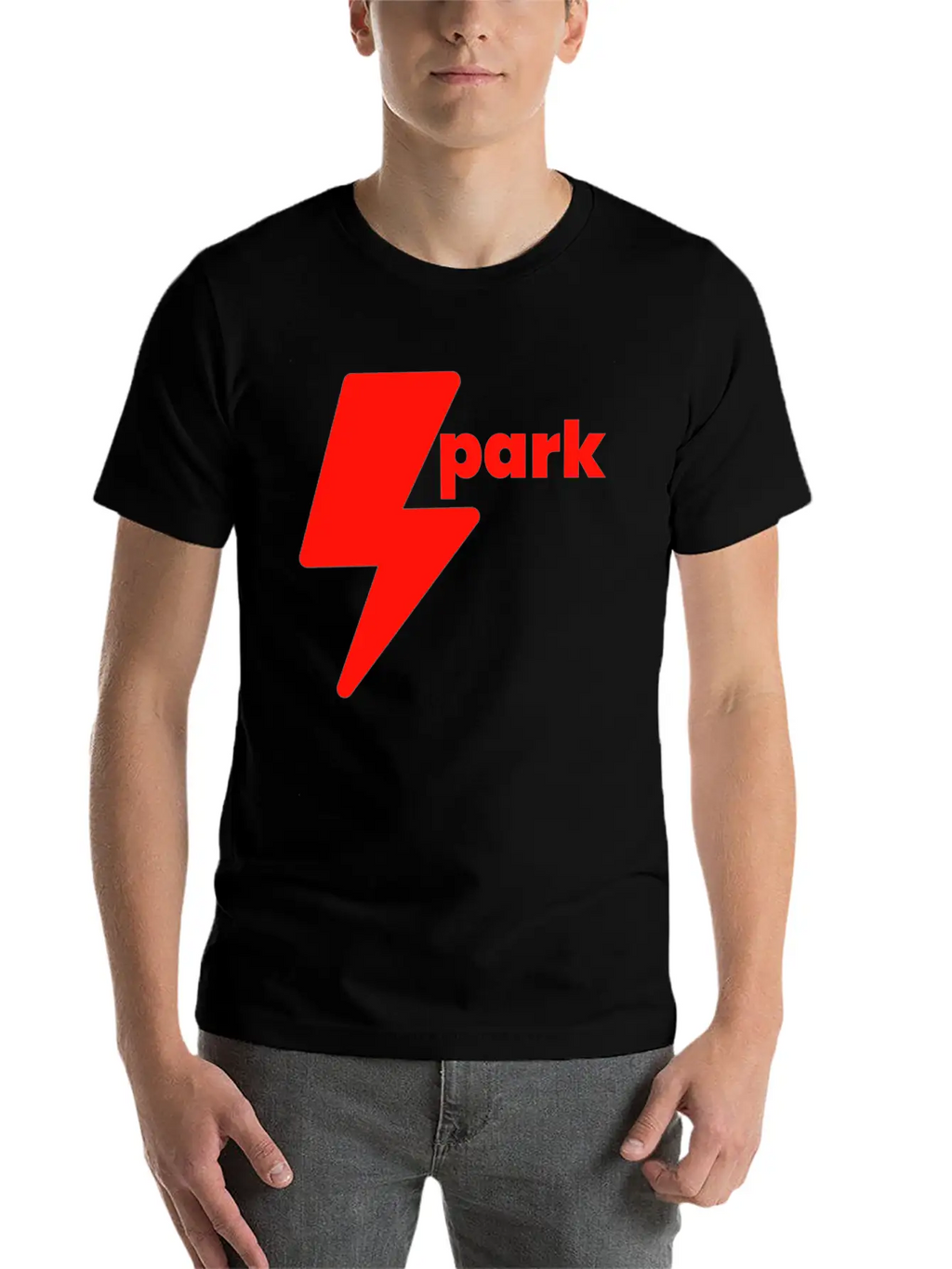 Spark Unisex Casual T-Shirt – Clean Design For Daily Comfort