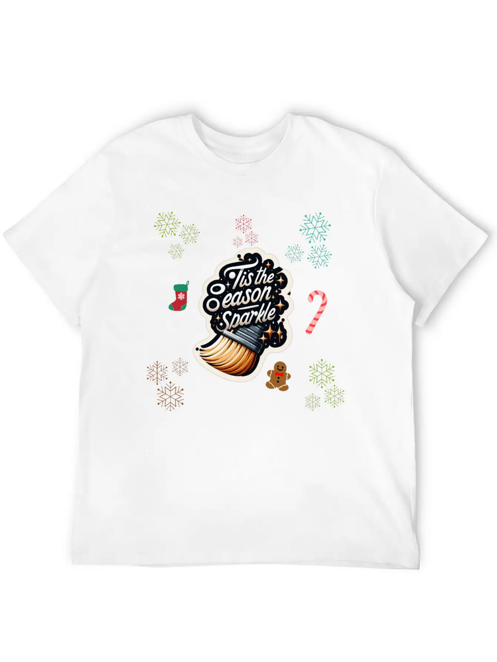 Sparkling Season Breathable Soft Cotton T-Shirt – Timeless Casual Look