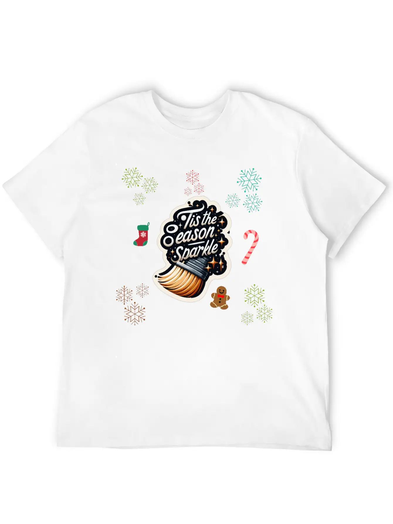 Sparkling Season Breathable Soft Cotton T-Shirt – Timeless Casual Look