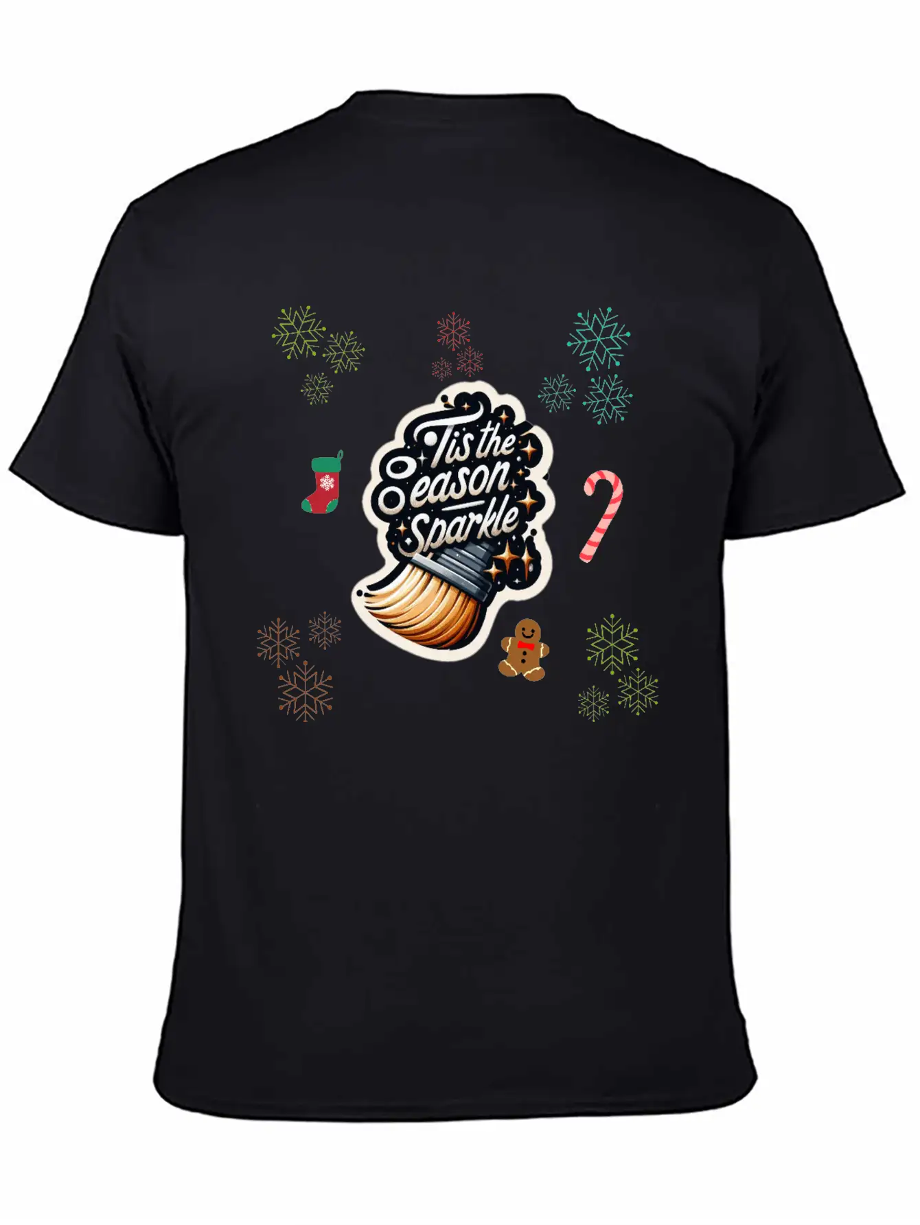 Sparkling Season Breathable Soft Cotton T-Shirt – Timeless Casual Look