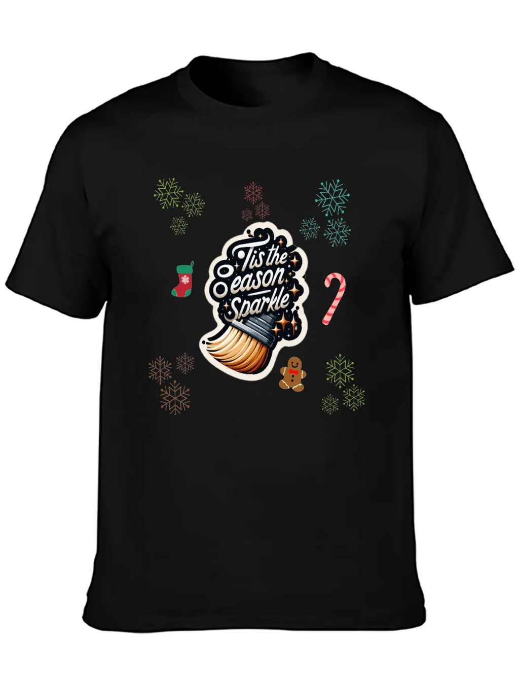 Sparkling Season Breathable Soft Cotton T-Shirt – Timeless Casual Look