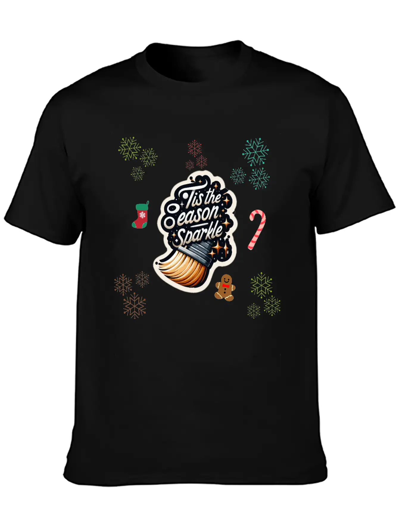 Sparkling Season Breathable Soft Cotton T-Shirt – Timeless Casual Look