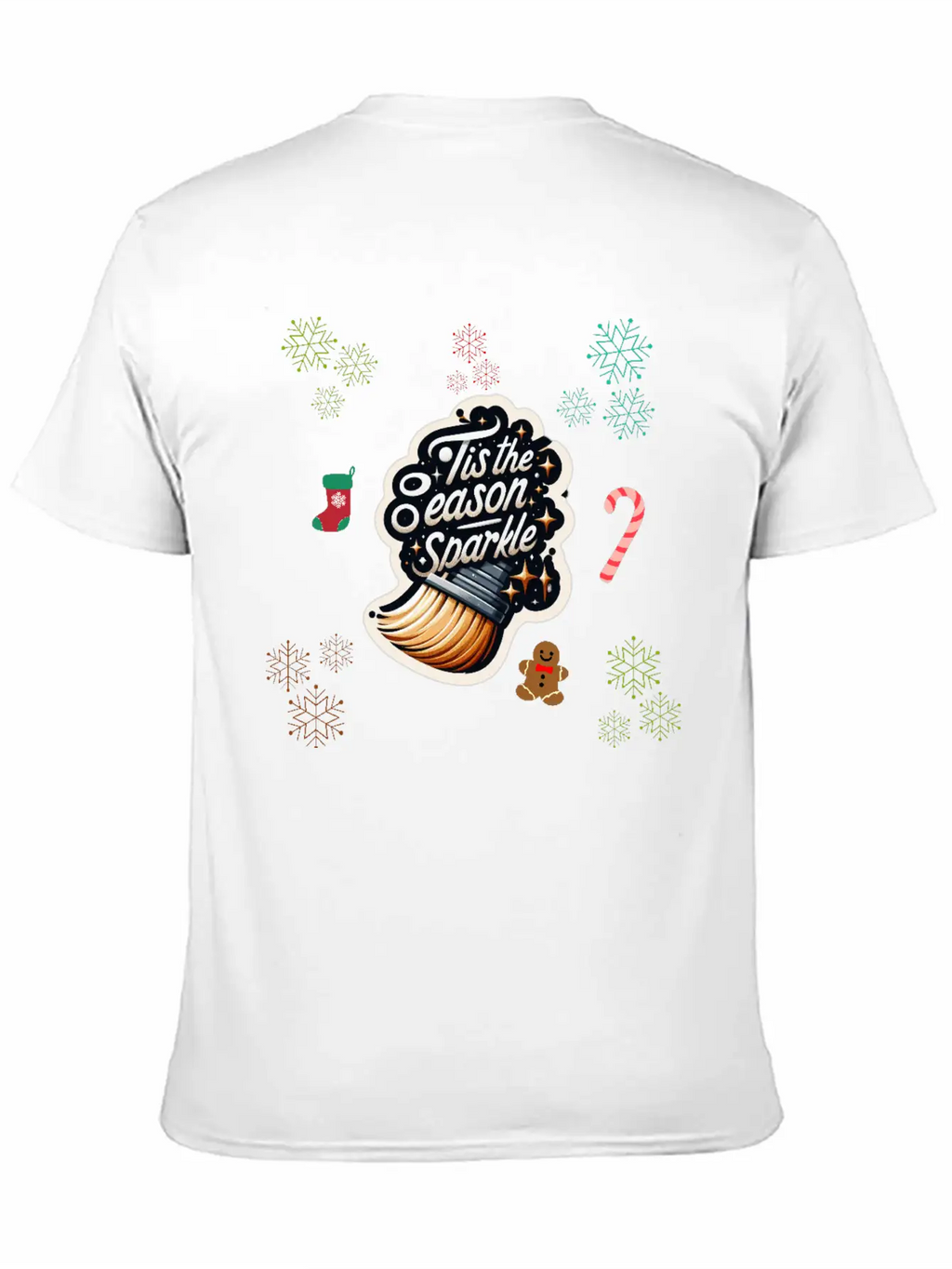 Sparkling Season Breathable Soft Cotton T-Shirt – Timeless Casual Look