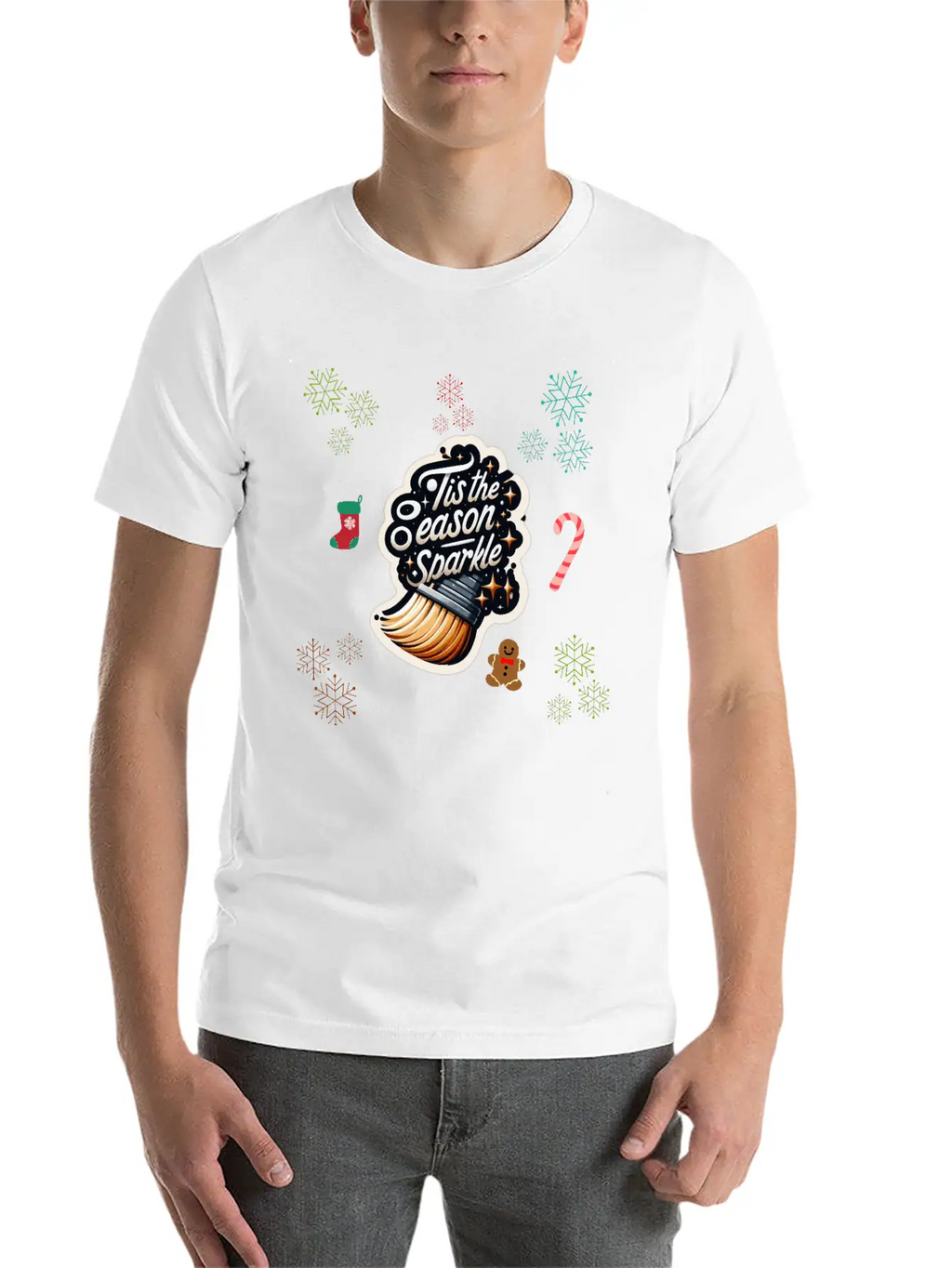Sparkling Season Breathable Soft Cotton T-Shirt – Timeless Casual Look