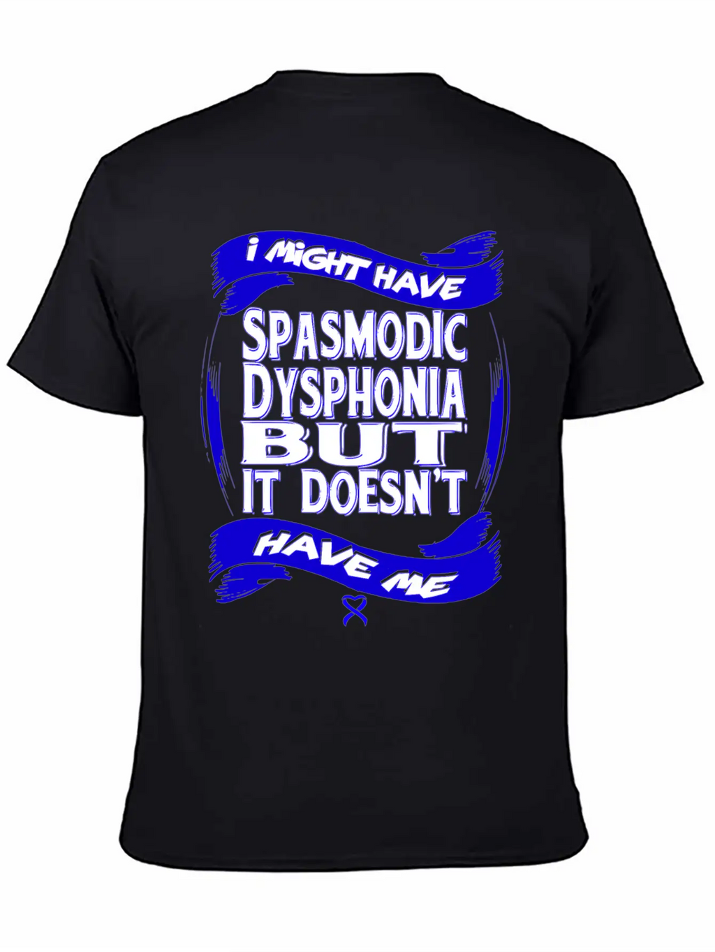 Spasmodic Dysphonia Awareness Modern Fit Casual T-Shirt – Clean And Versatile Design