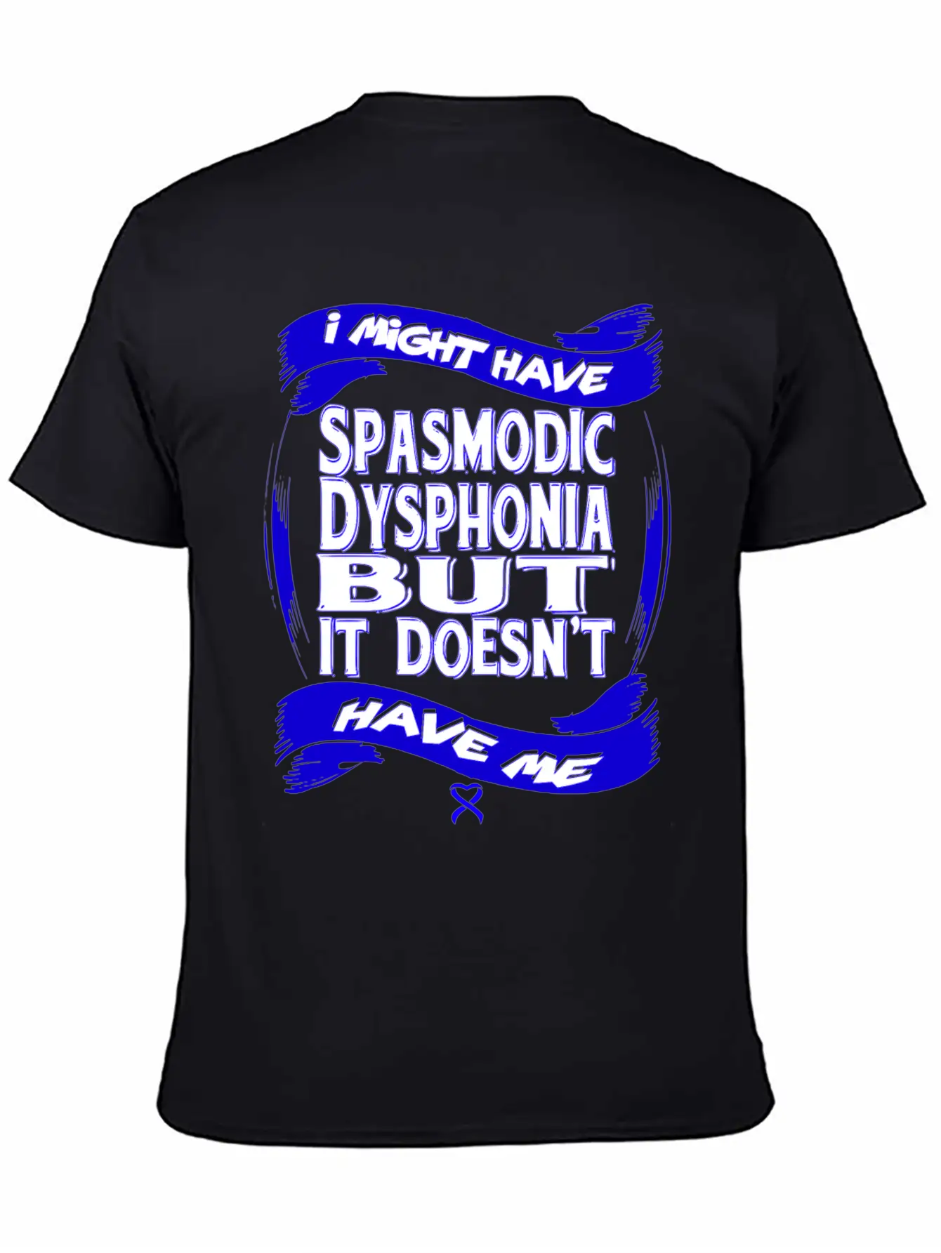 Spasmodic Dysphonia Awareness Modern Fit Casual T-Shirt – Clean And Versatile Design
