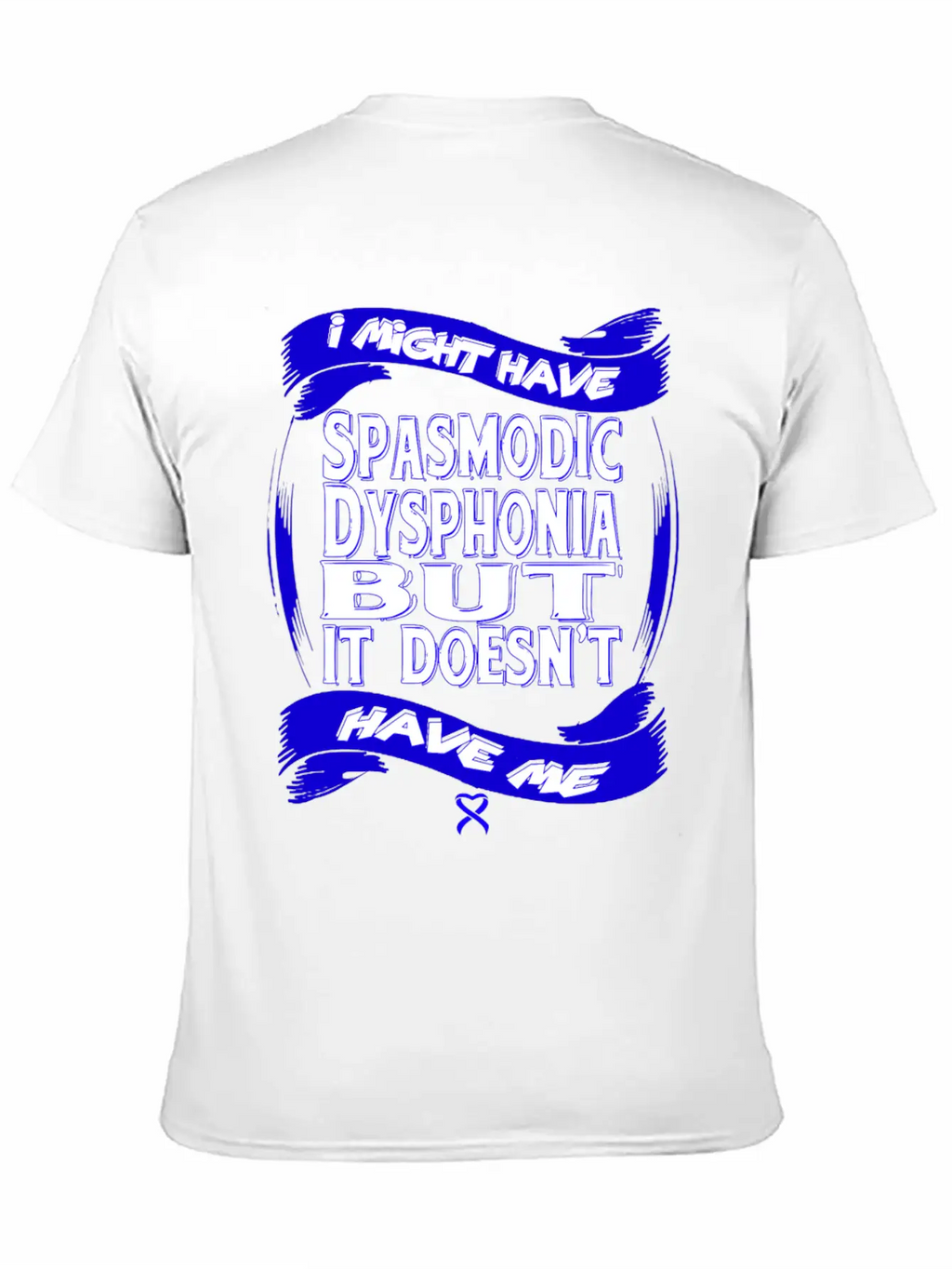 Spasmodic Dysphonia Awareness Modern Fit Casual T-Shirt – Clean And Versatile Design