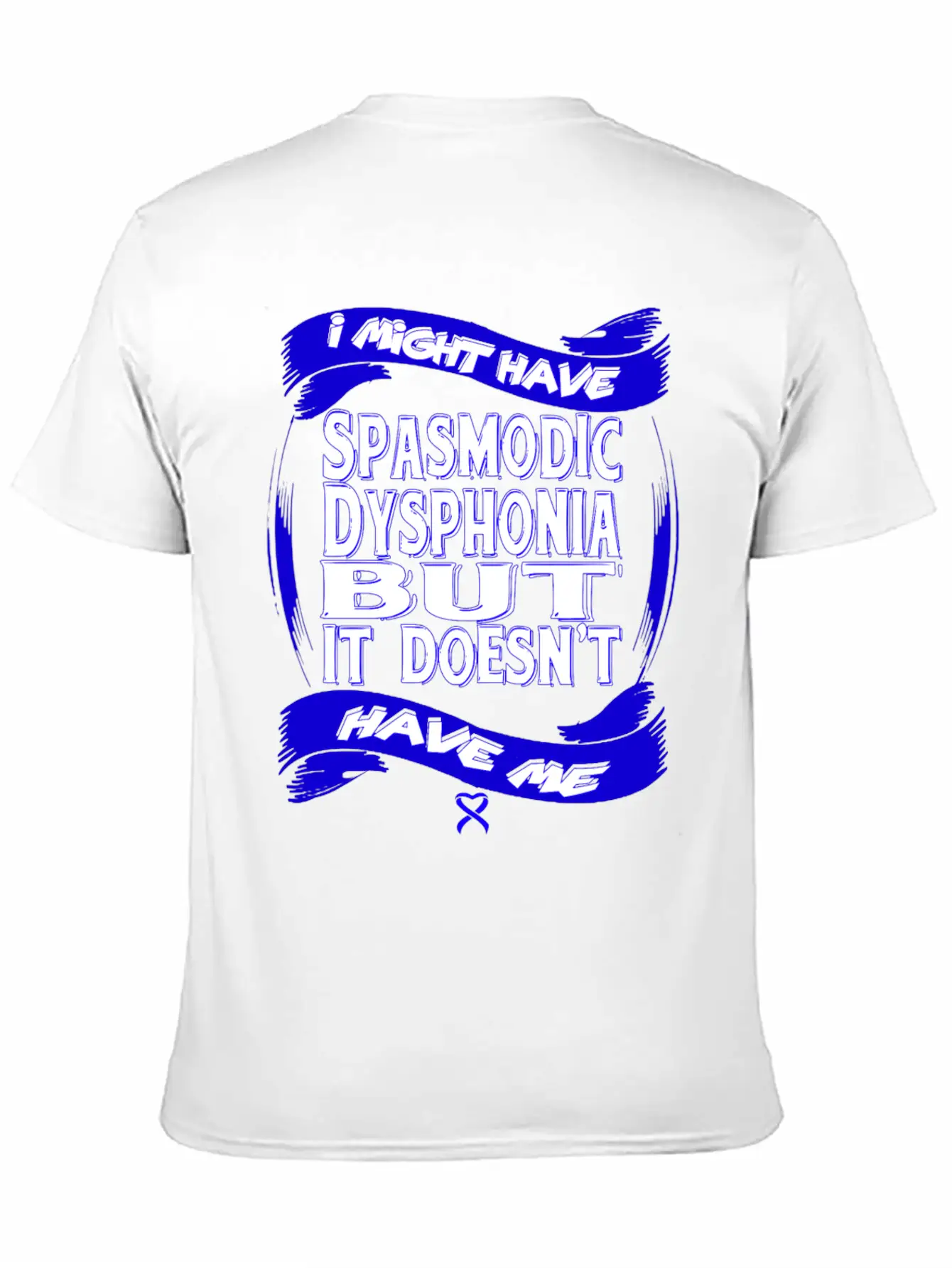 Spasmodic Dysphonia Awareness Modern Fit Casual T-Shirt – Clean And Versatile Design