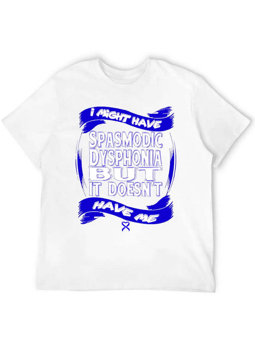 Spasmodic Dysphonia Awareness Modern Fit Casual T-Shirt – Clean And Versatile Design