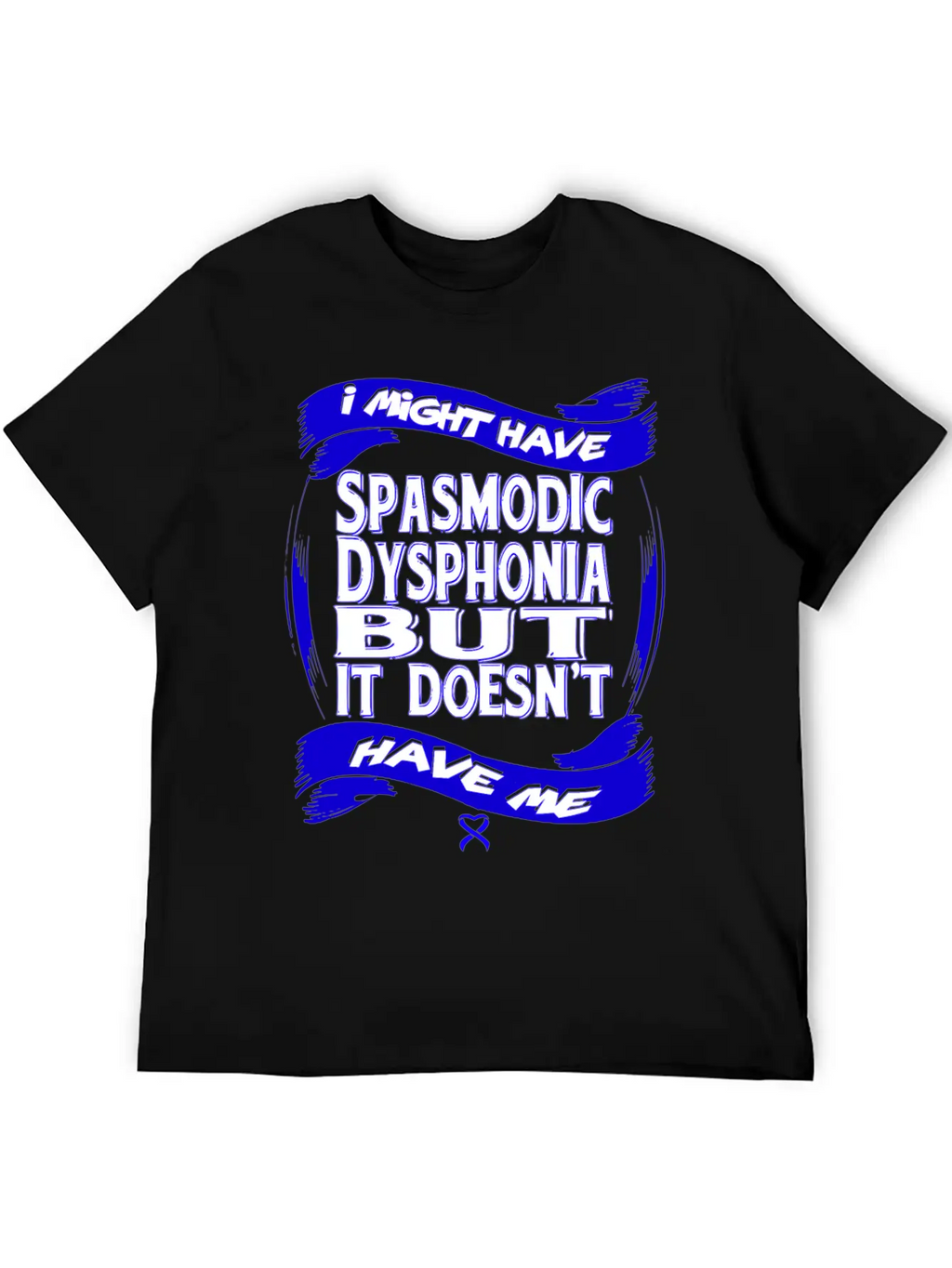 Spasmodic Dysphonia Awareness Modern Fit Casual T-Shirt – Clean And Versatile Design