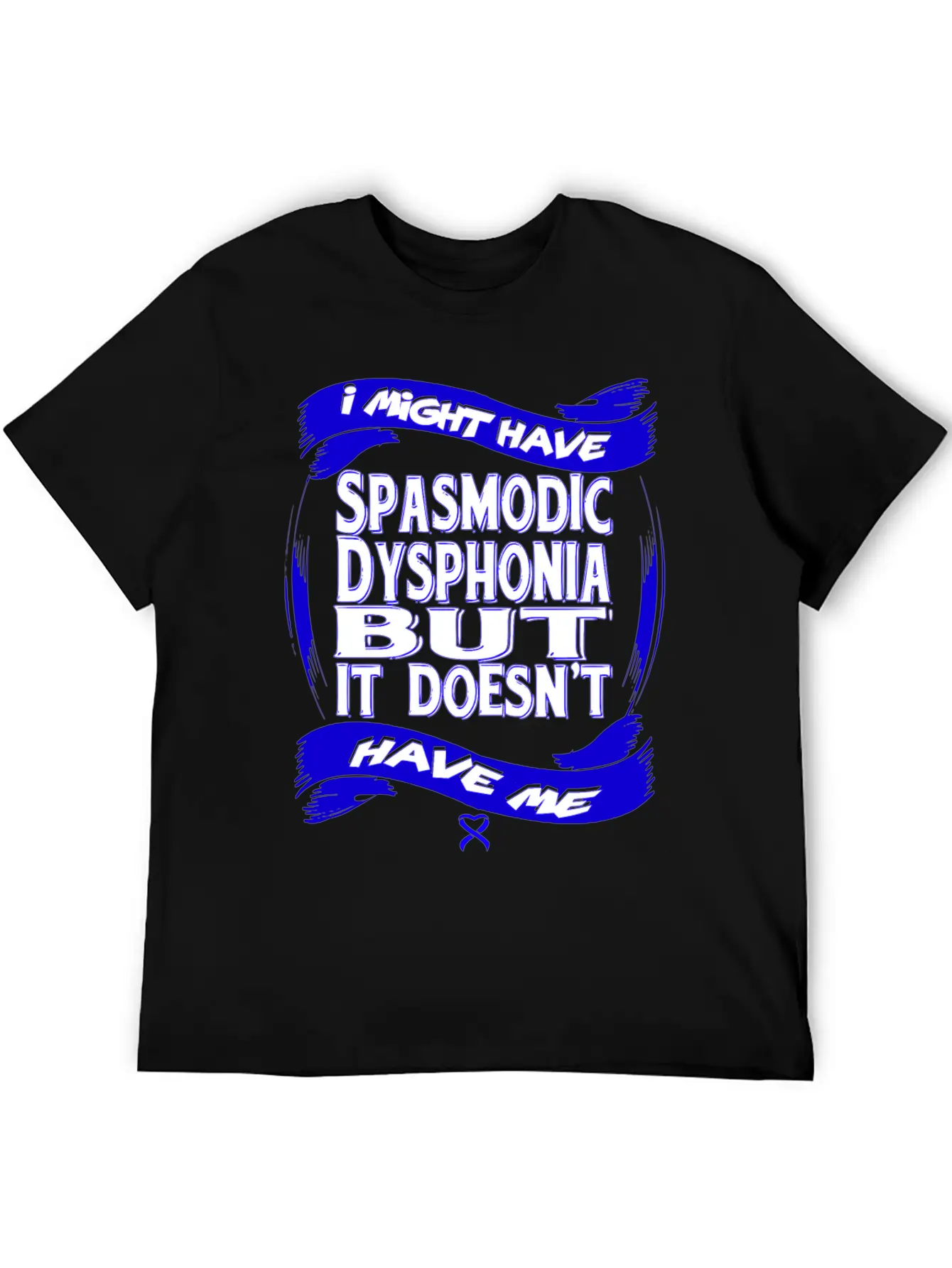 Spasmodic Dysphonia Awareness Modern Fit Casual T-Shirt – Clean And Versatile Design