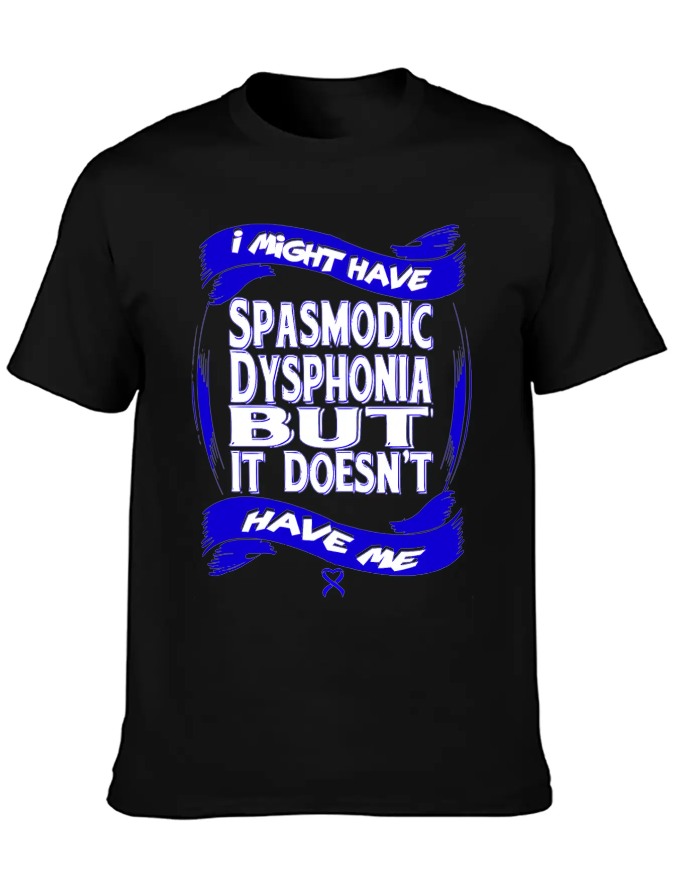 Spasmodic Dysphonia Awareness Modern Fit Casual T-Shirt – Clean And Versatile Design