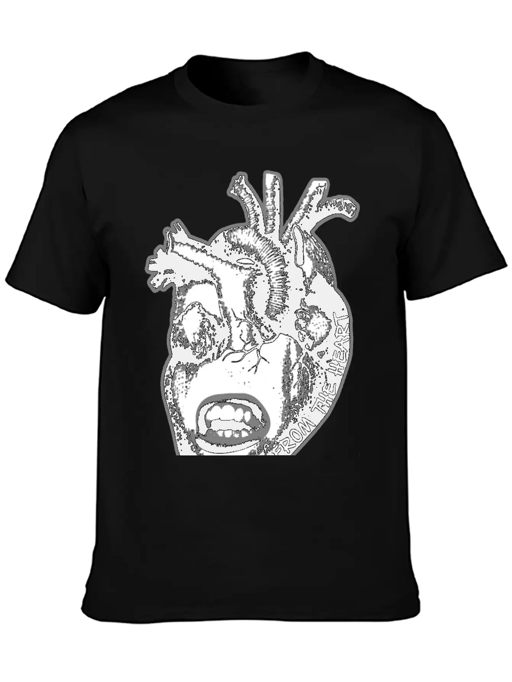 "Speak From The Heart" Breathable Soft Cotton T-Shirt – Timeless Casual Look