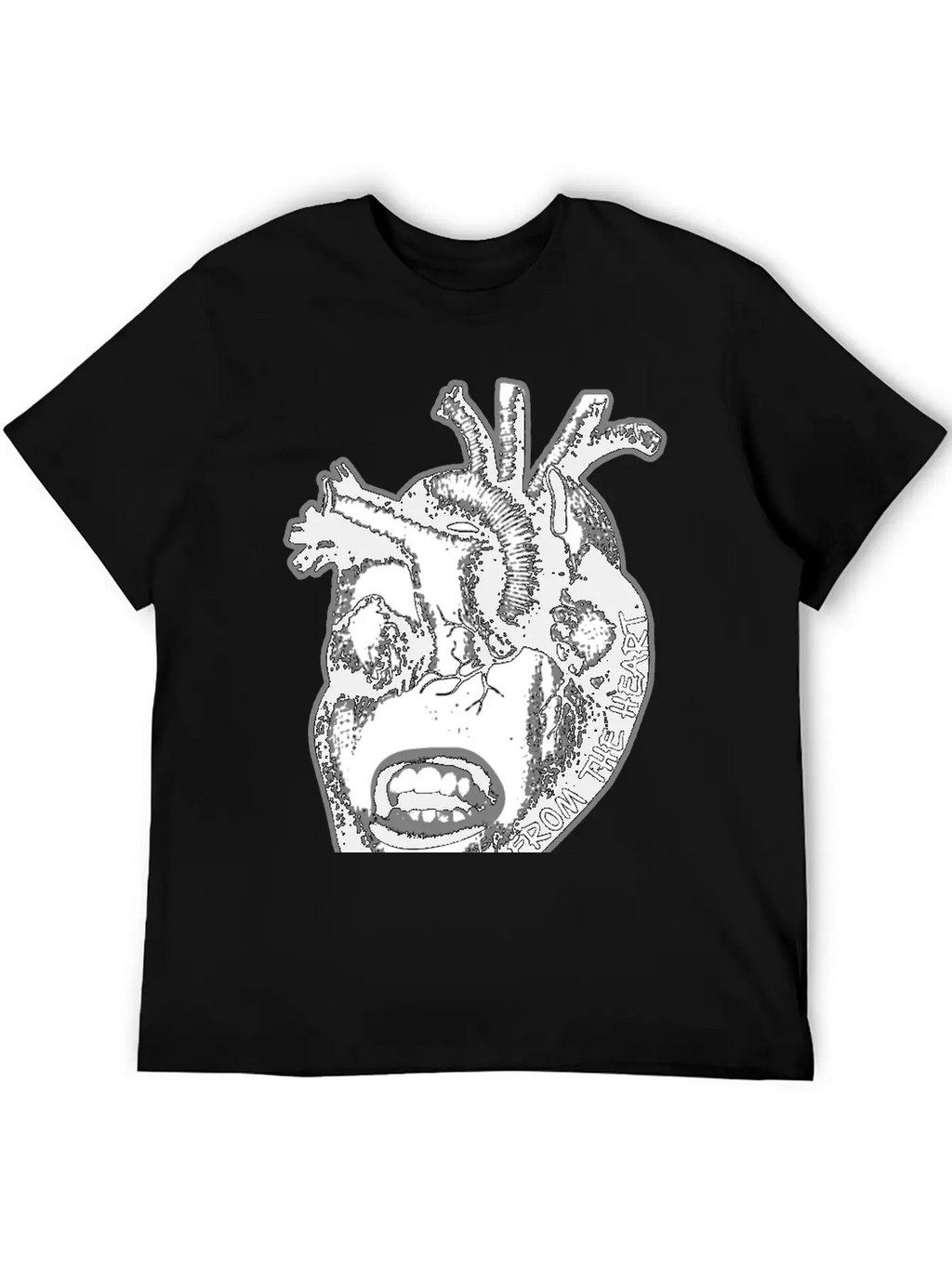 "Speak From The Heart" Breathable Soft Cotton T-Shirt – Timeless Casual Look