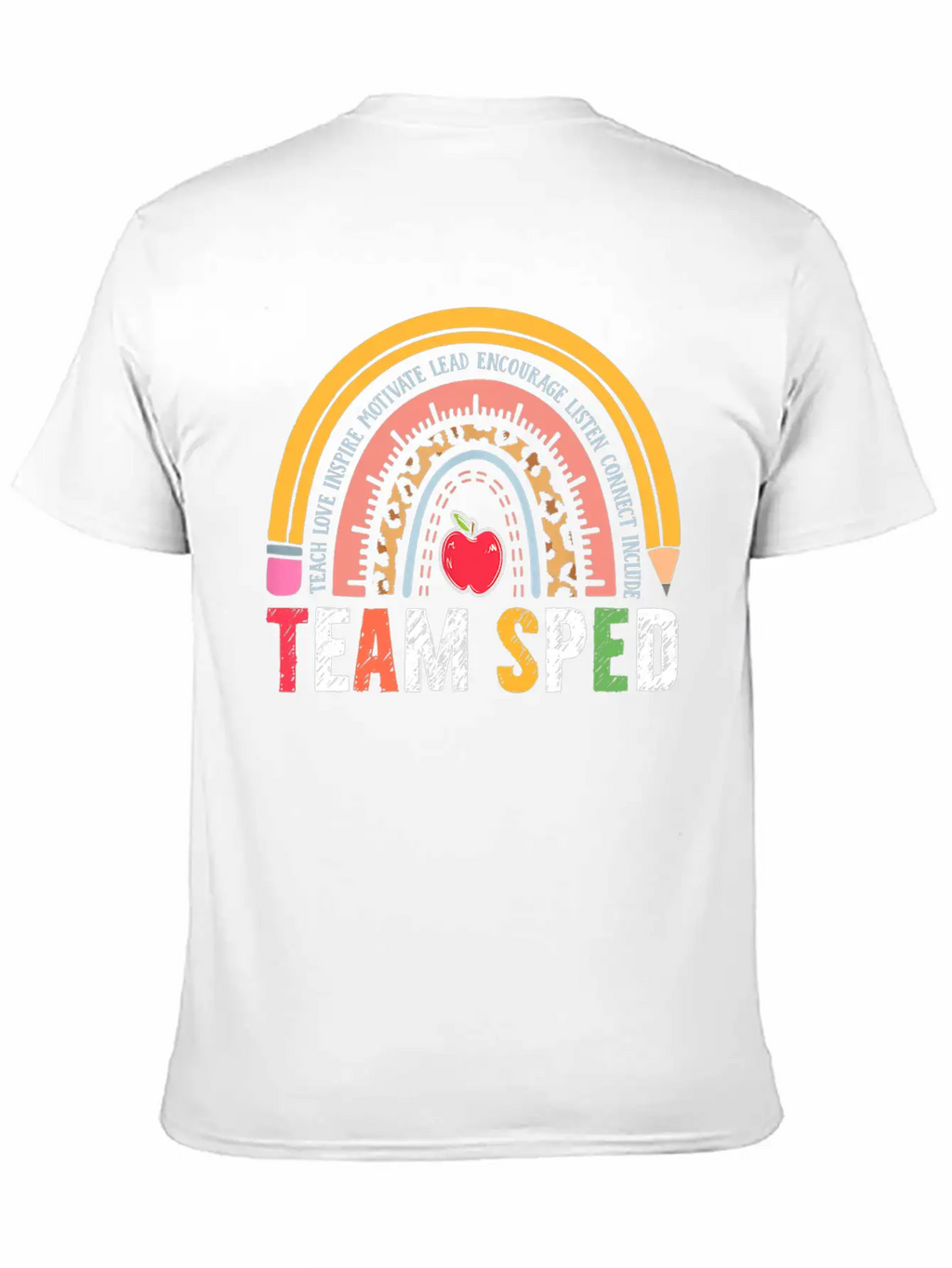 Special Education Teacher SPED Leopard Boho Essential Cotton Tee For Daily Outfits – Unisex Style