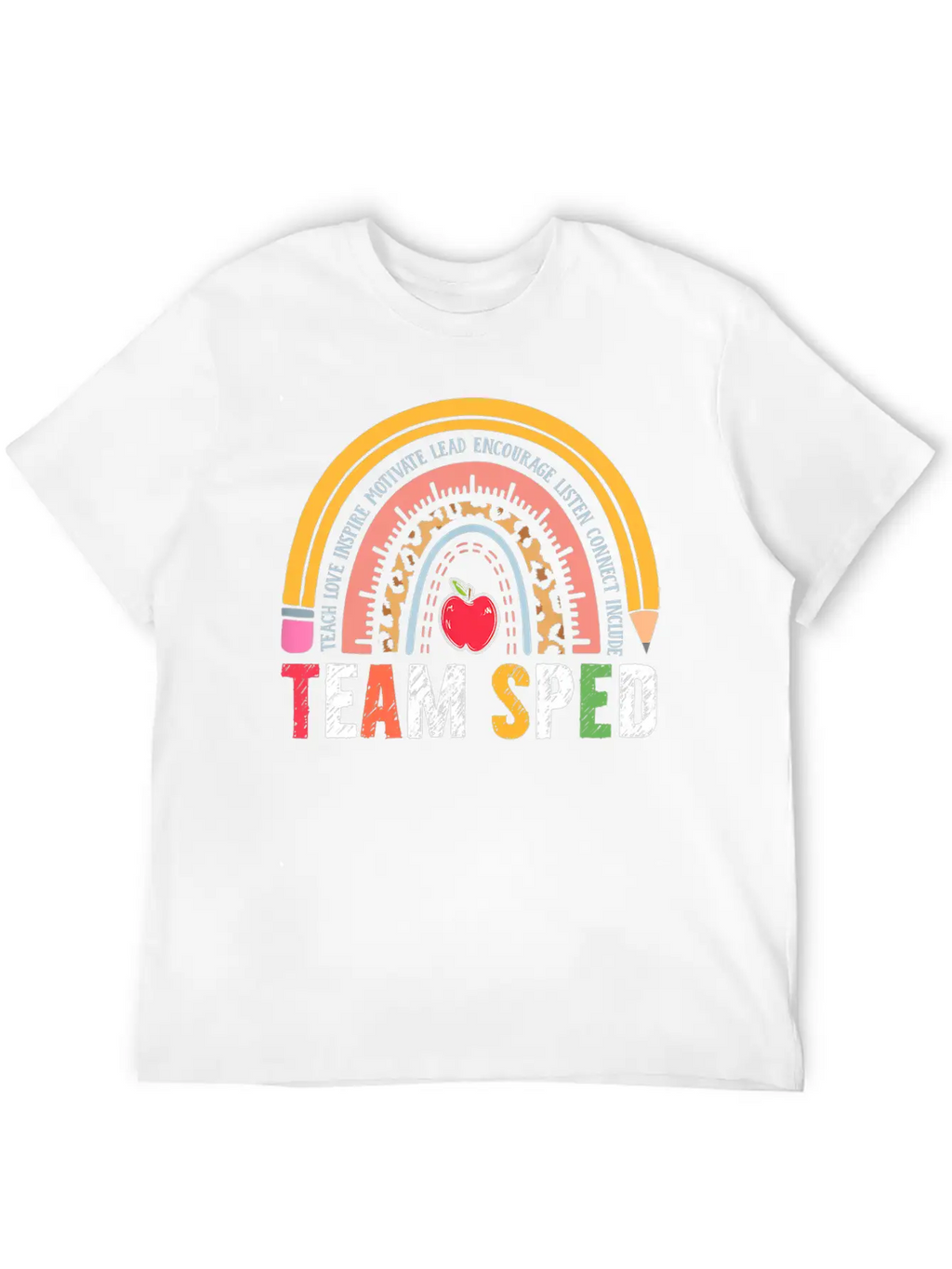 Special Education Teacher SPED Leopard Boho Essential Cotton Tee For Daily Outfits – Unisex Style