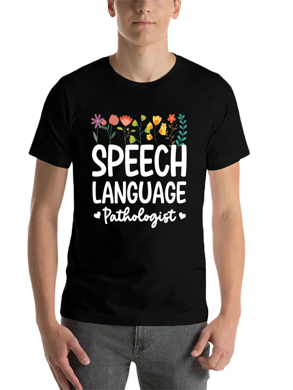 Speech Language Pathologist Breathable Graphic T-Shirt – Perfect For Casual Days