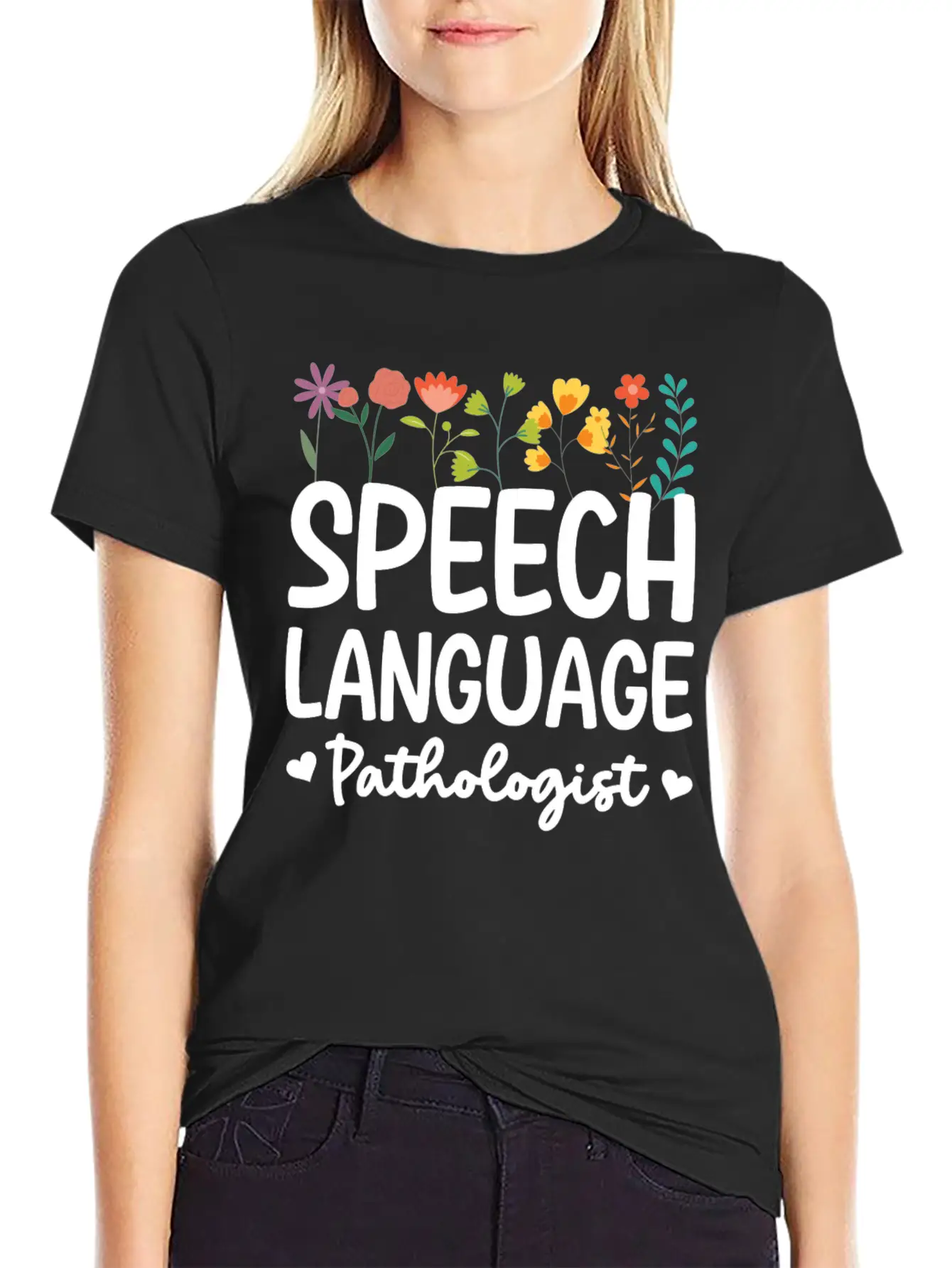 Speech Language Pathologist Breathable Graphic T-Shirt – Perfect For Casual Days