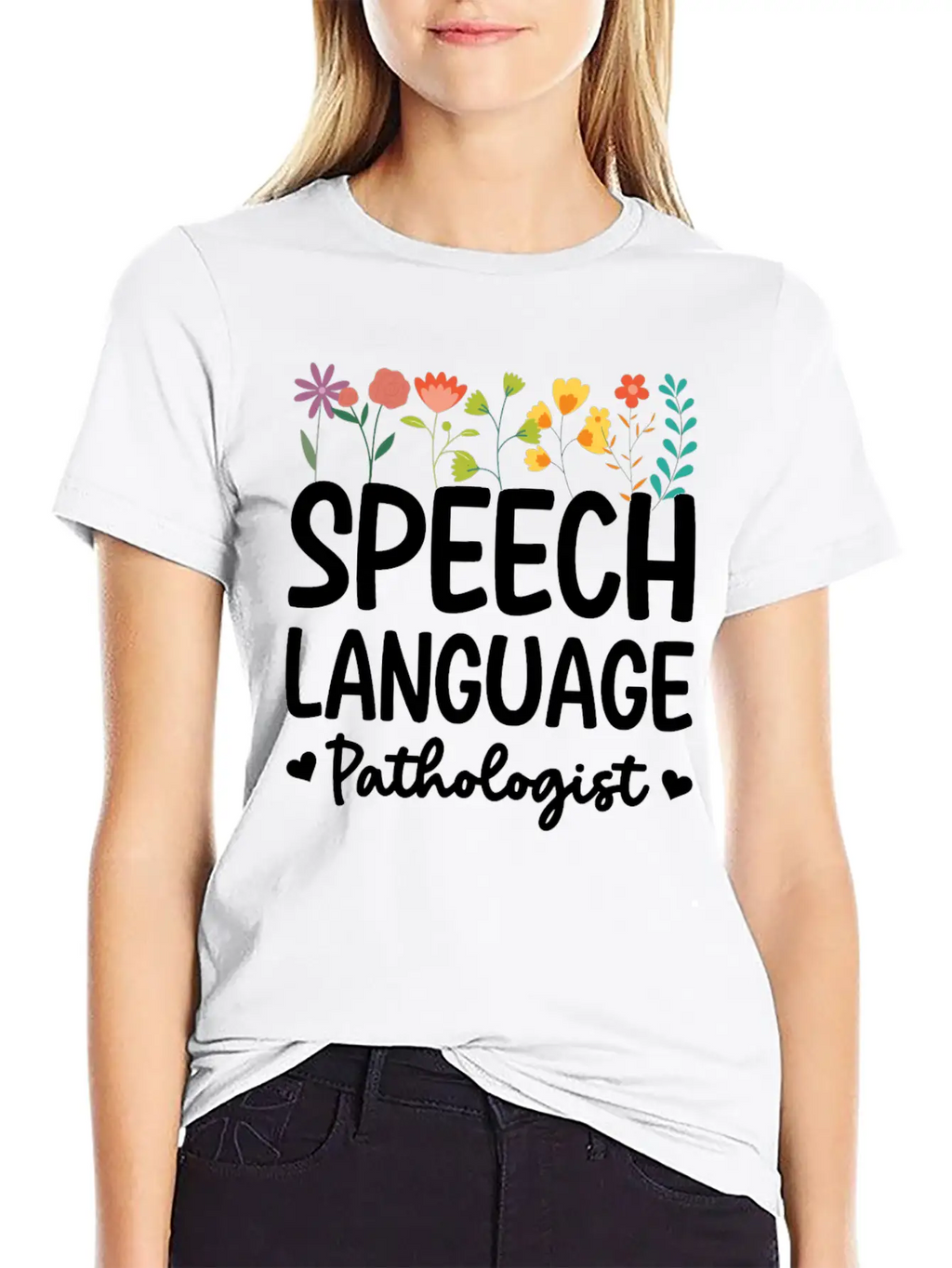 Speech Language Pathologist Breathable Graphic T-Shirt – Perfect For Casual Days