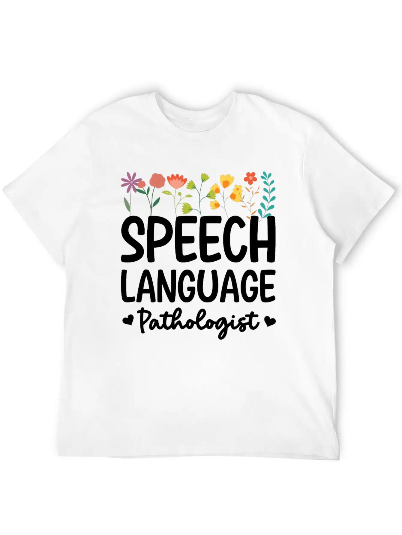 Speech Language Pathologist Breathable Graphic T-Shirt – Perfect For Casual Days
