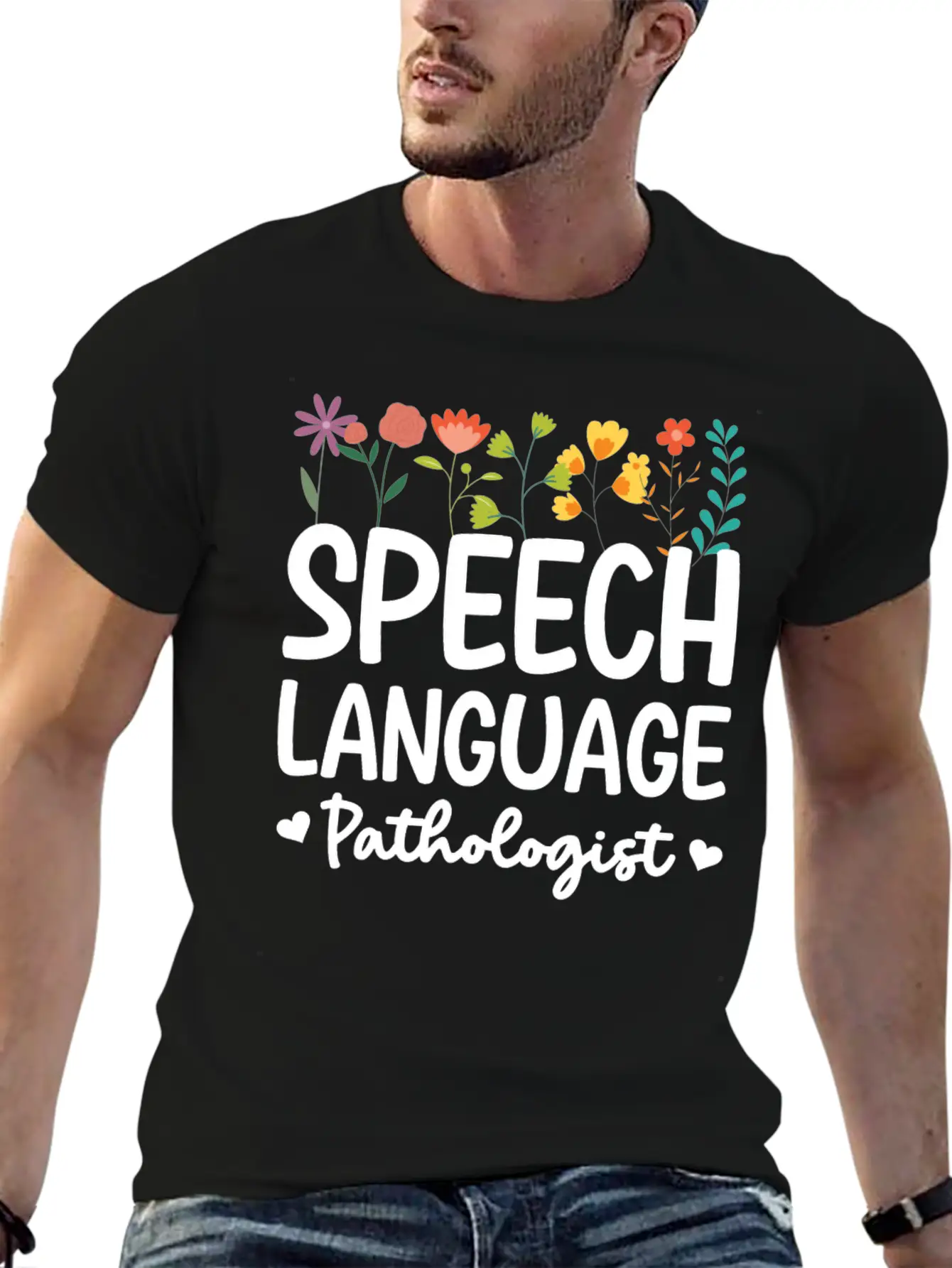 Speech Language Pathologist Breathable Graphic T-Shirt – Perfect For Casual Days