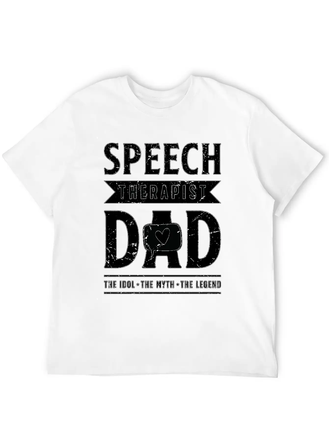 Speech Therapist Dad The Idol The Physiotherapist Breathable Graphic T-Shirt – Perfect For Casual Days
