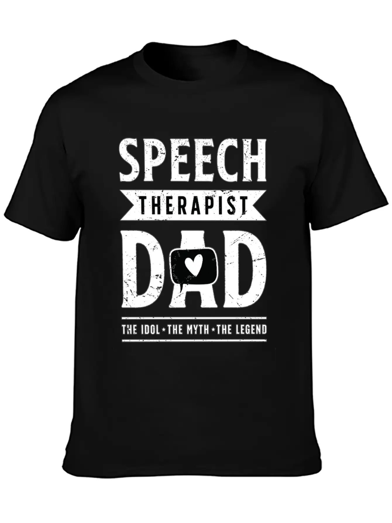 Speech Therapist Dad The Idol The Physiotherapist Breathable Graphic T-Shirt – Perfect For Casual Days