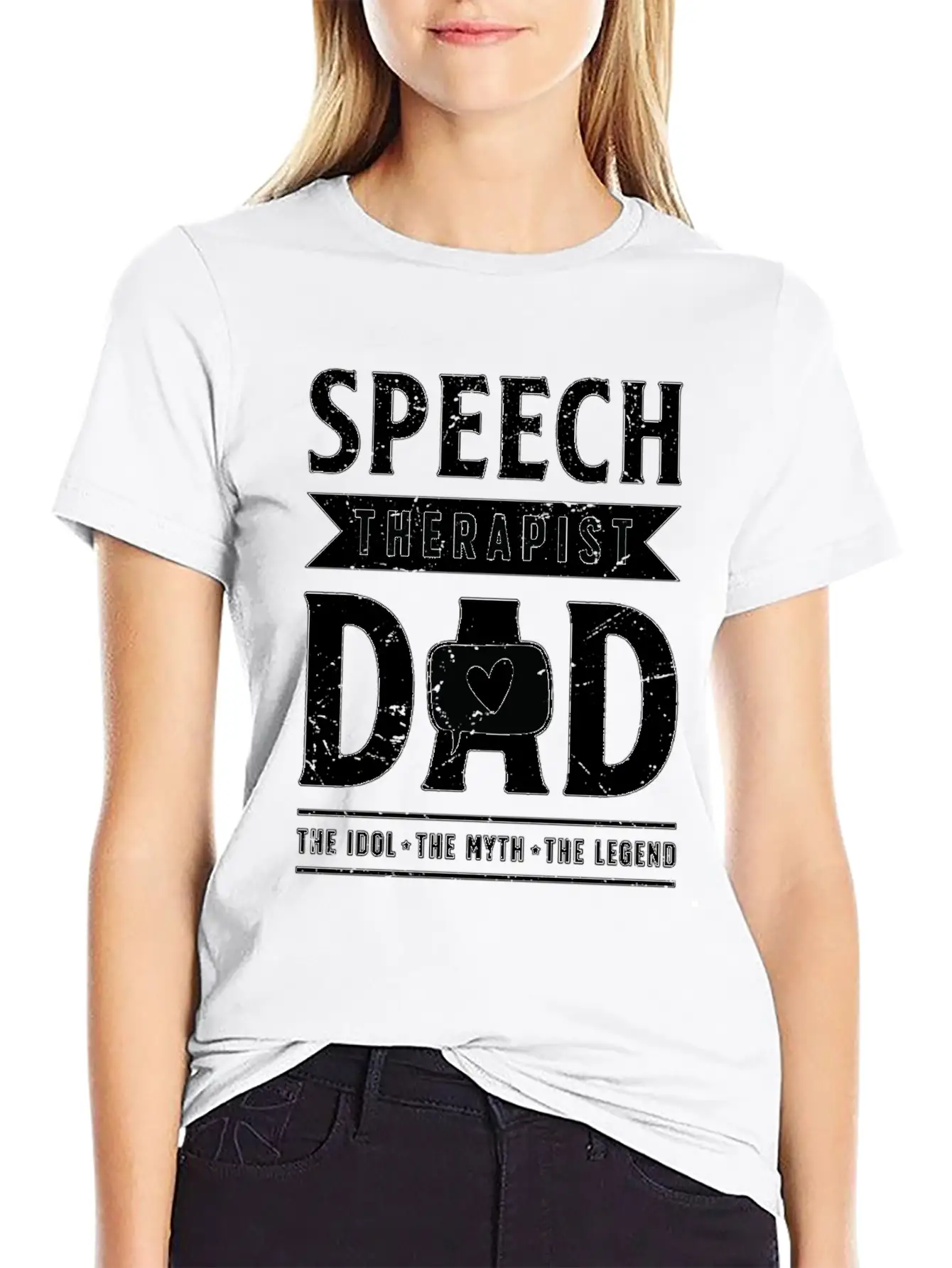 Speech Therapist Dad The Idol The Physiotherapist Breathable Graphic T-Shirt – Perfect For Casual Days