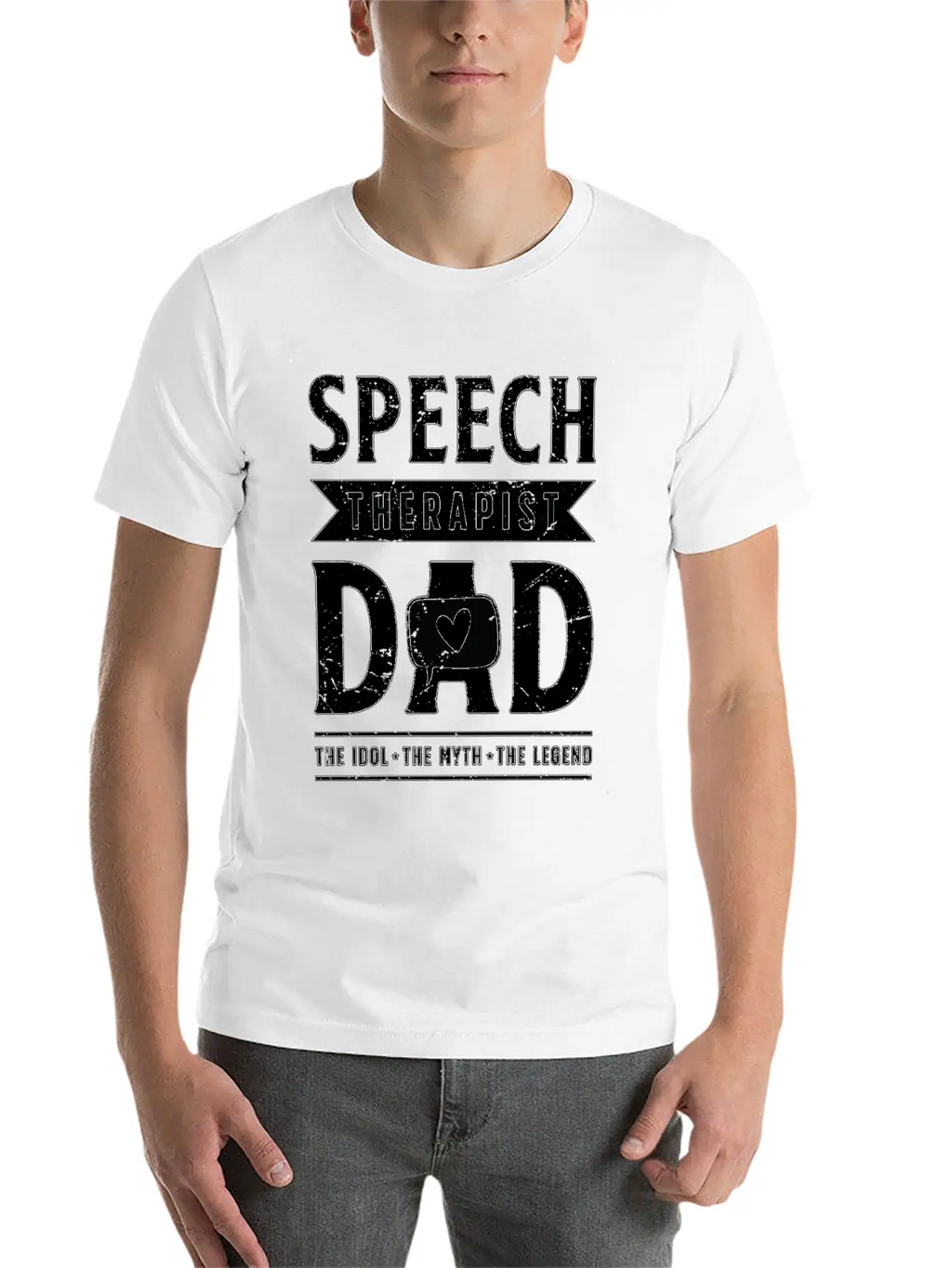 Speech Therapist Dad The Idol The Physiotherapist Breathable Graphic T-Shirt – Perfect For Casual Days