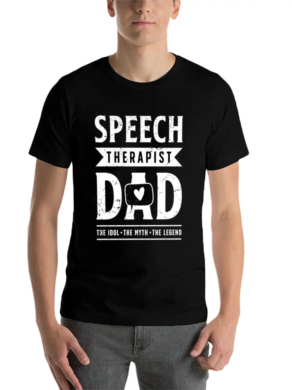 Speech Therapist Dad The Idol The Physiotherapist Breathable Graphic T-Shirt – Perfect For Casual Days
